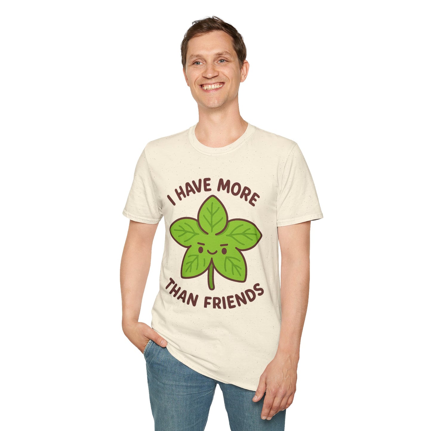 I Have More Basil Than Friends – Cute Kawaii Garden T-Shirt
