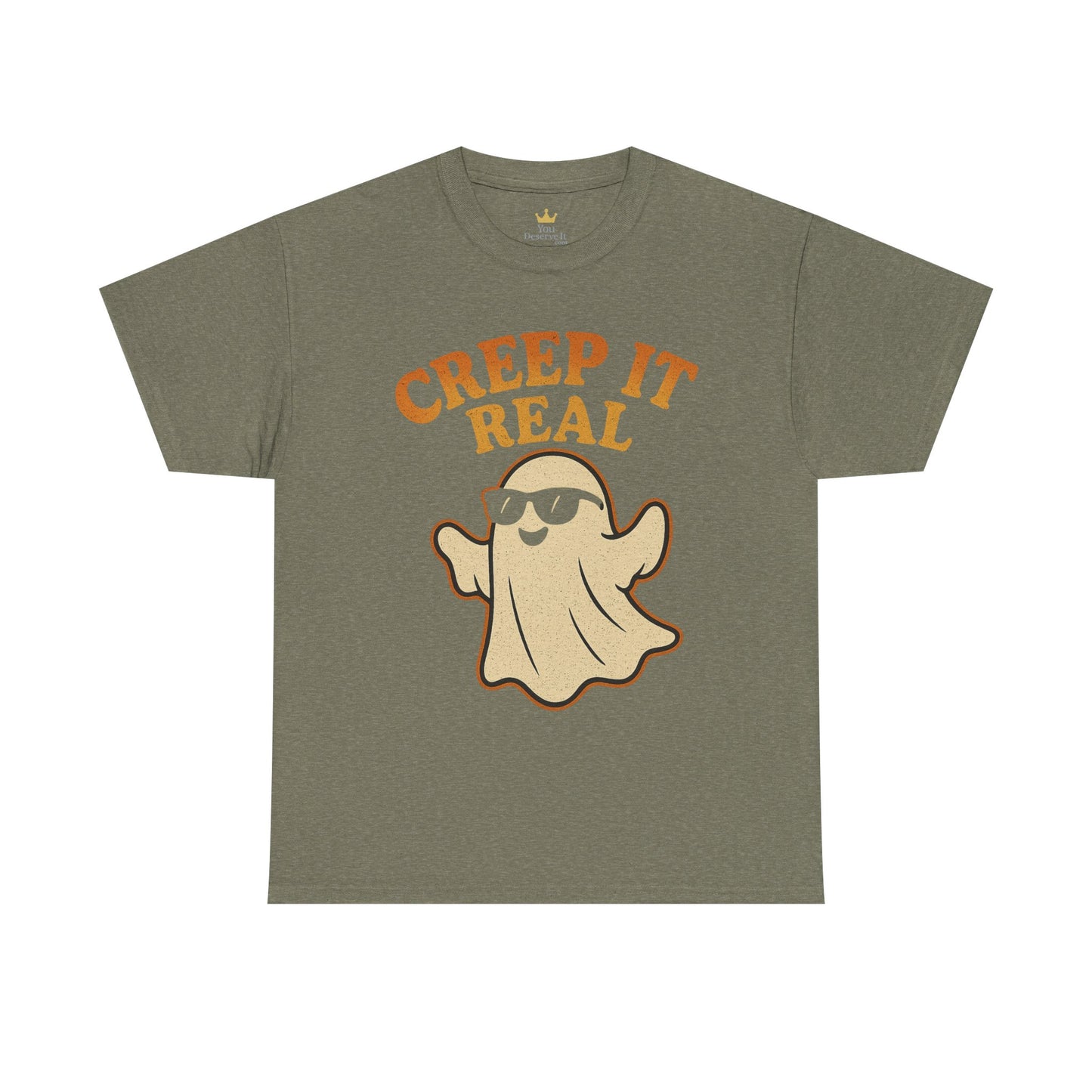 Creep It Real Shirt | Funny Halloween Ghost T-Shirt with Sunglasses