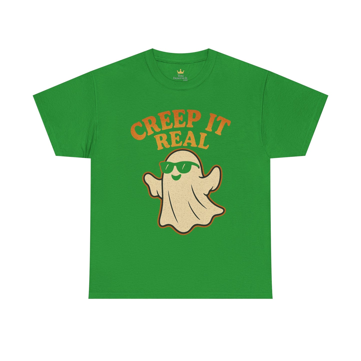 Creep It Real Shirt | Funny Halloween Ghost T-Shirt with Sunglasses