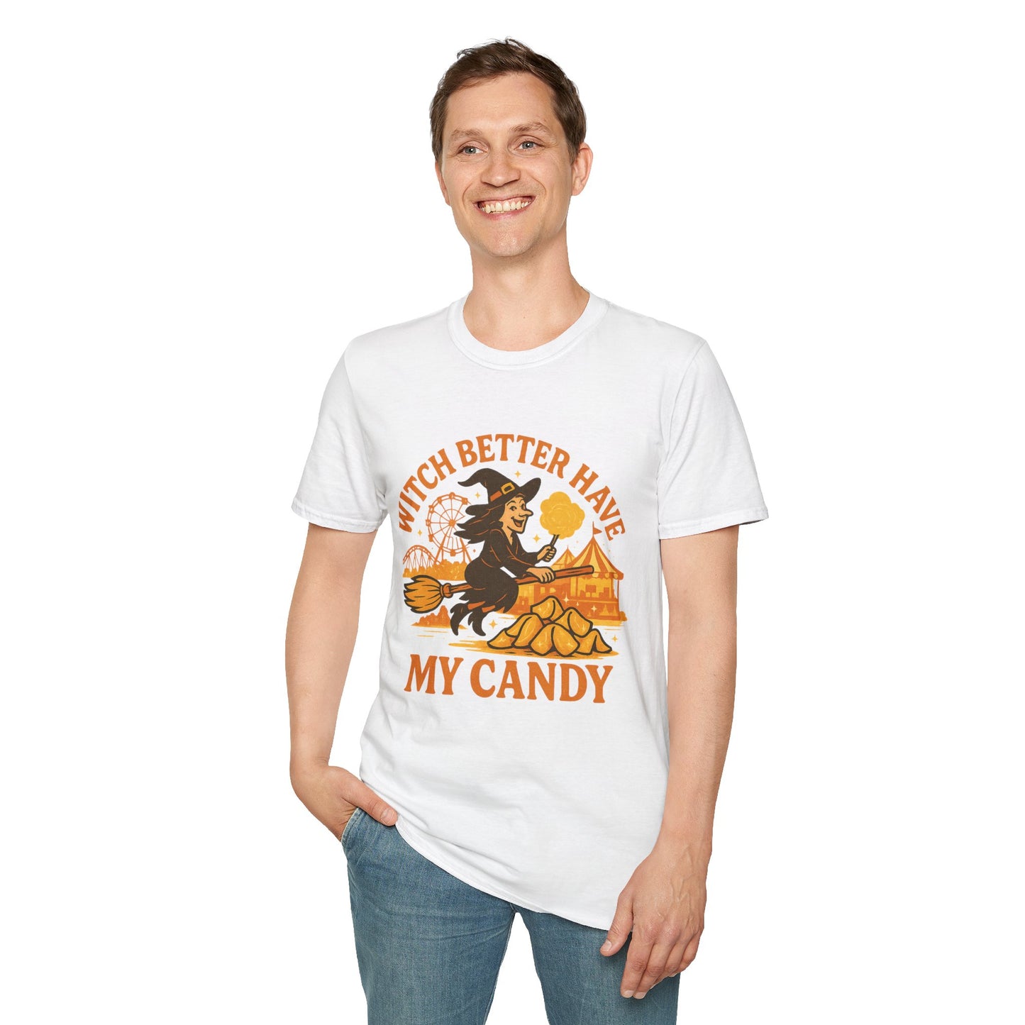 Witch Better Have My Candy Halloween Shirt | Funny Retro Witch Tee for Fall and Trick-or-Treat Lovers