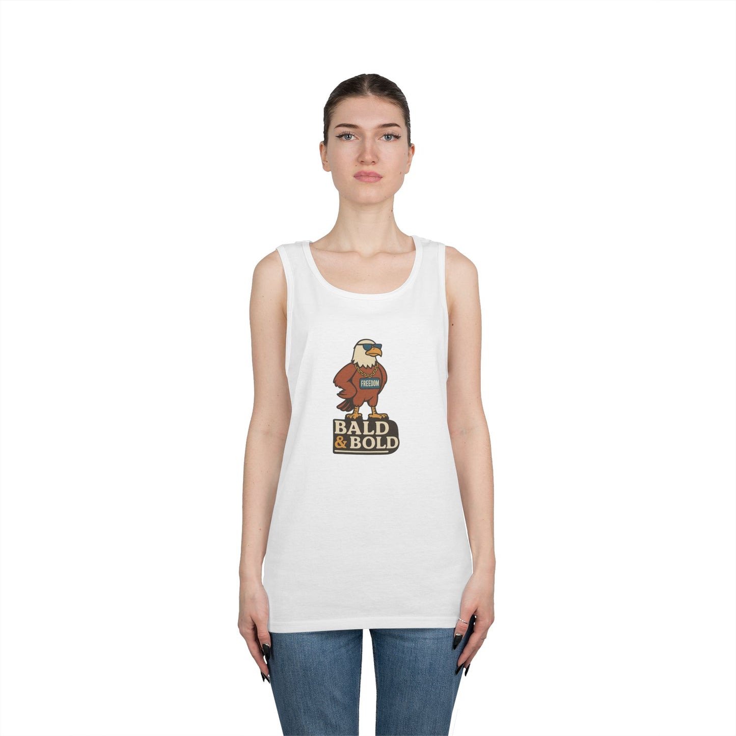Bald & Bold | Patriotic Eagle Freedom Tank