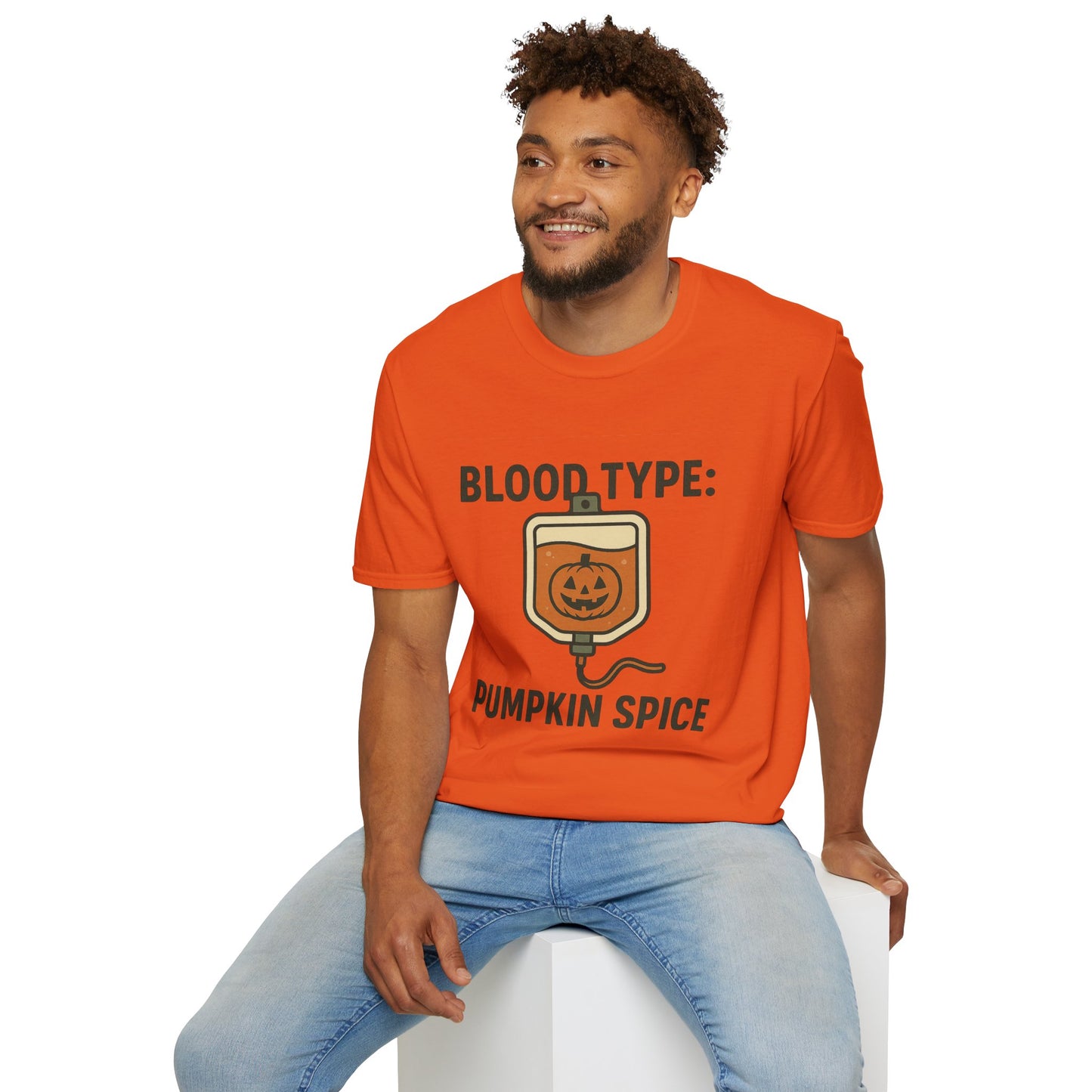 Blood Type: Pumpkin Spice | Funny Fall T-Shirt