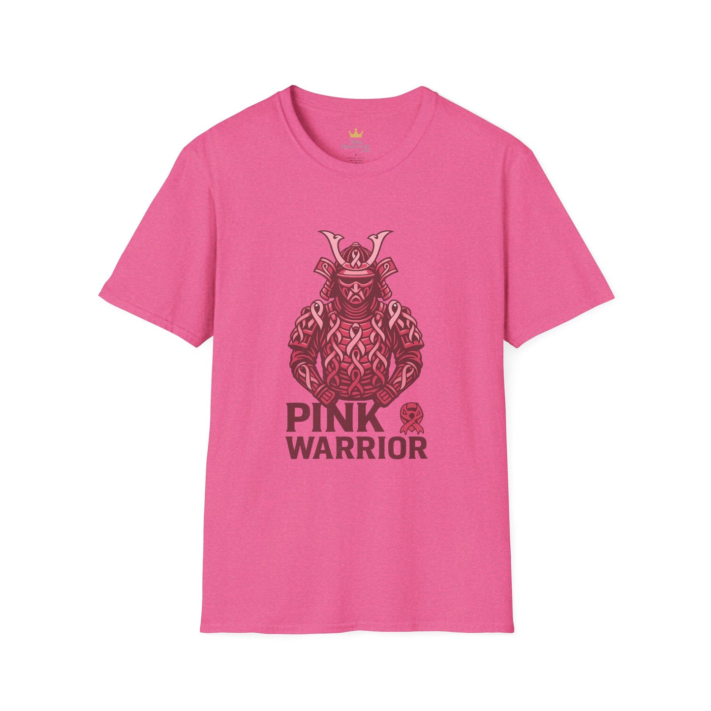 Pink Warrior Samurai T-Shirt | Breast Cancer Awareness Shirt for Fighters and Supporters