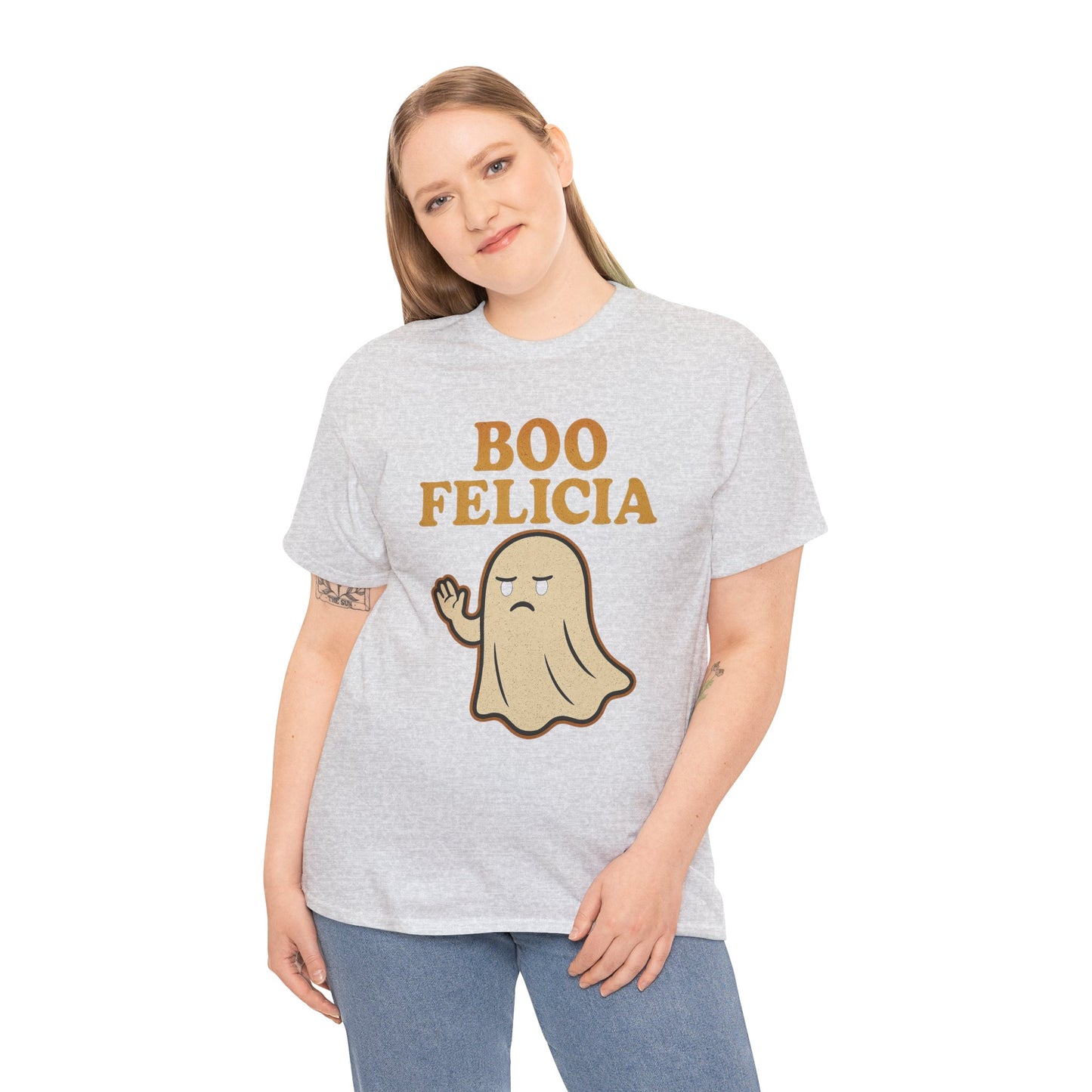 Boo Felicia Shirt | Funny Halloween Ghost T-Shirt for Women & Men