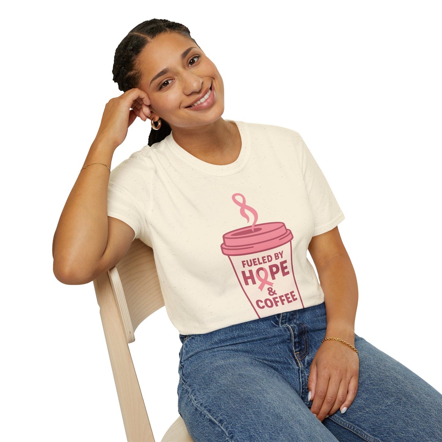 Fueled by Hope & Coffee | Inspirational Graphic Tee