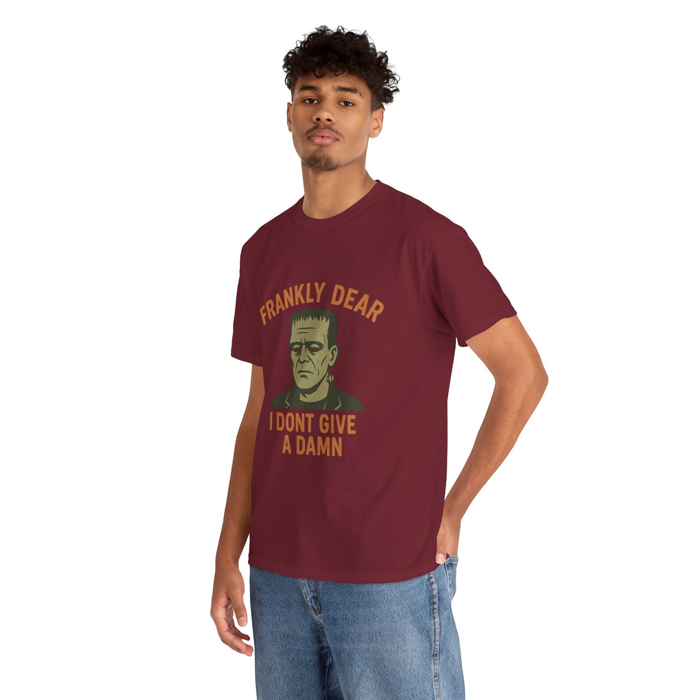 Frankly Dear, I Don't Give a Damn | Frankenstein Snark Tee