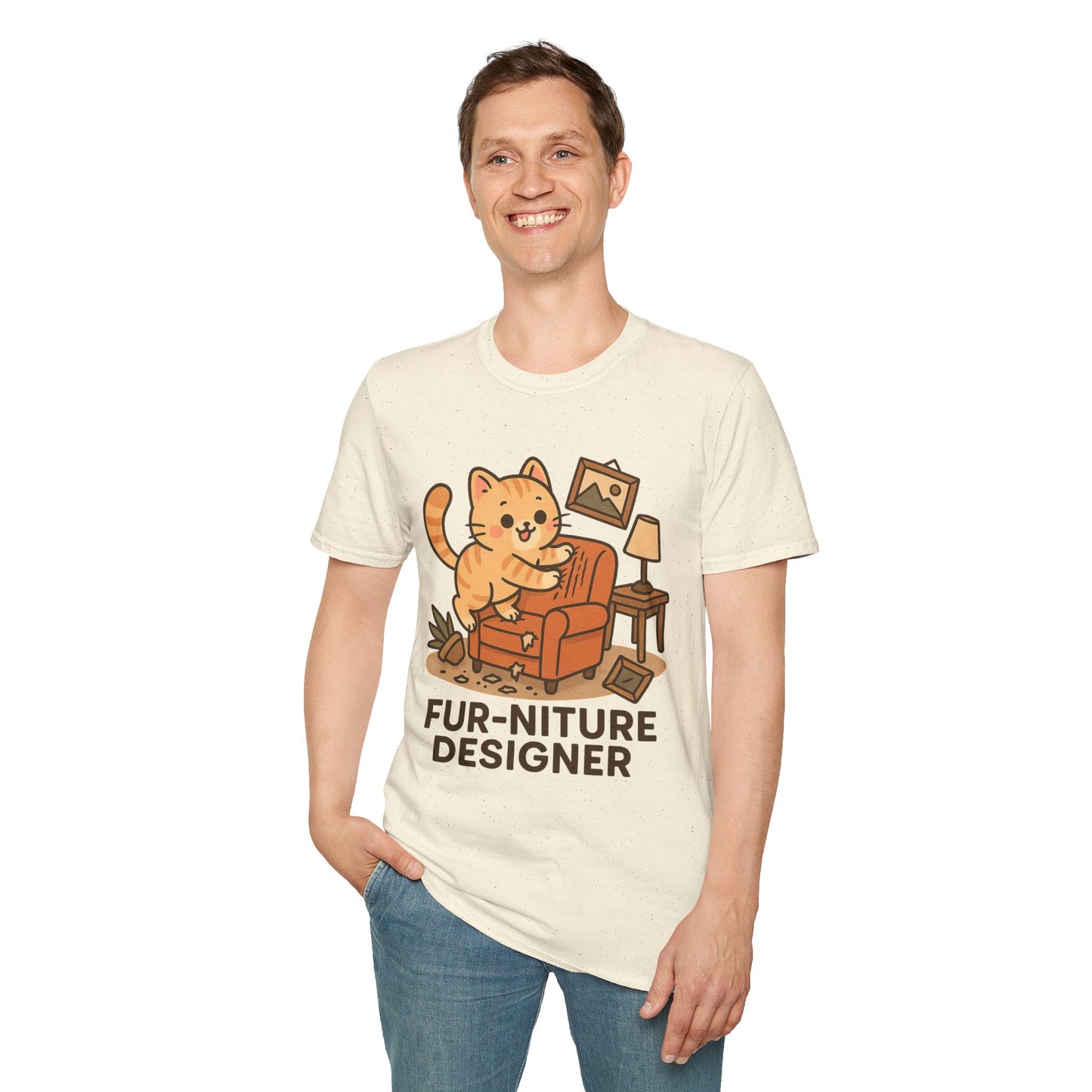 "Fur-niture Designer" Tee – For the Pet Parent Who Gets It