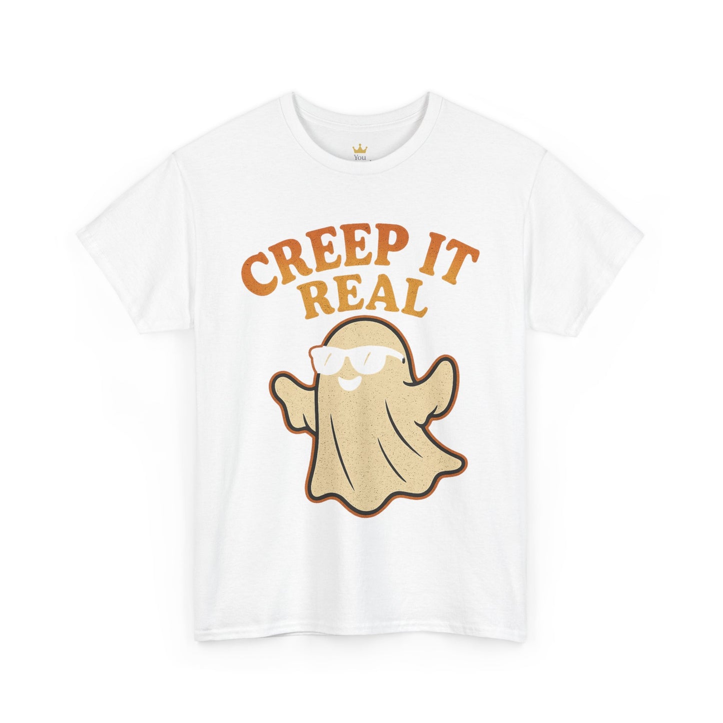 Creep It Real Shirt | Funny Halloween Ghost T-Shirt with Sunglasses