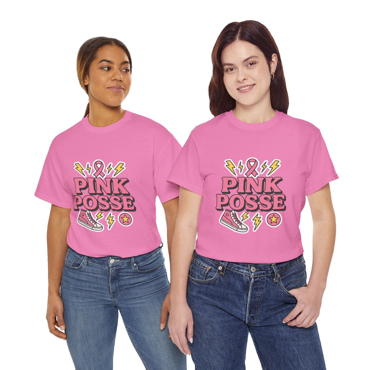Pink Posse | Retro Breast Cancer Awareness Tee