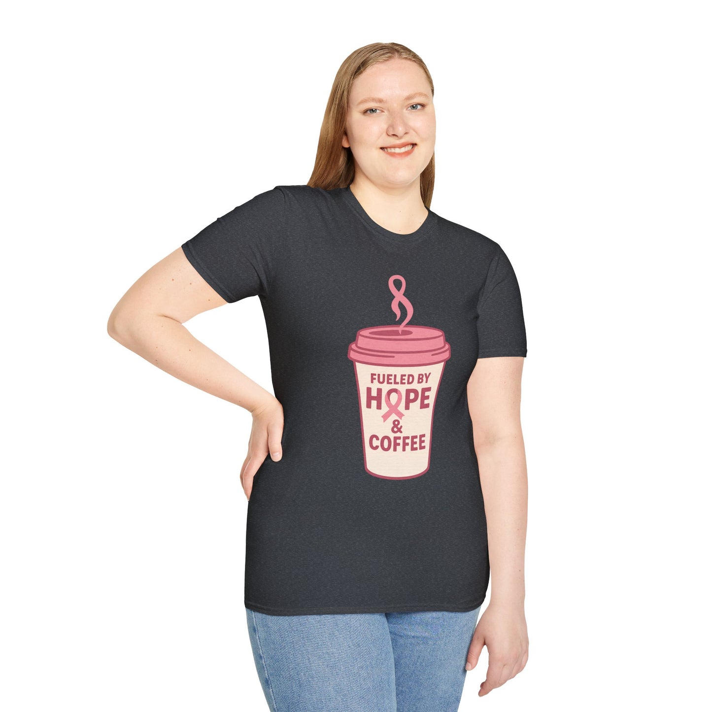 Fueled by Hope & Coffee | Inspirational Graphic Tee