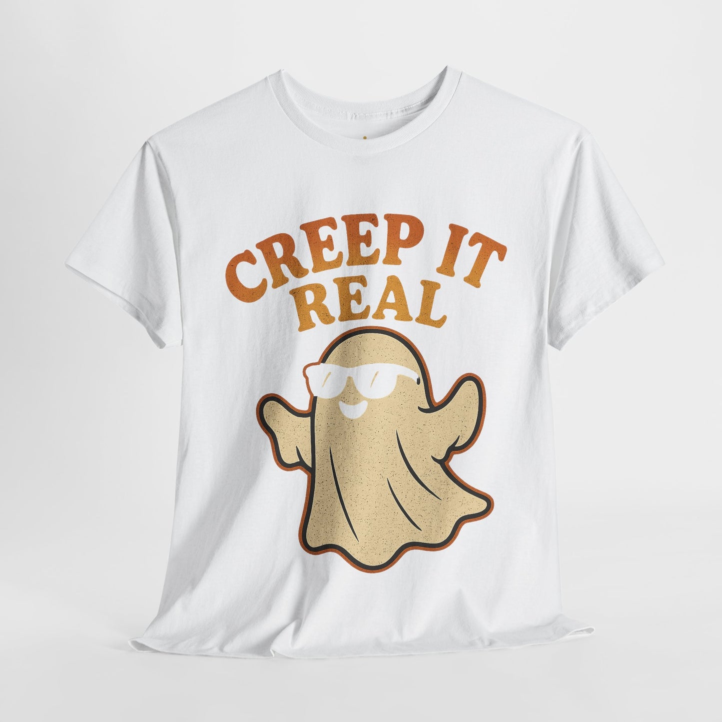Creep It Real Shirt | Funny Halloween Ghost T-Shirt with Sunglasses