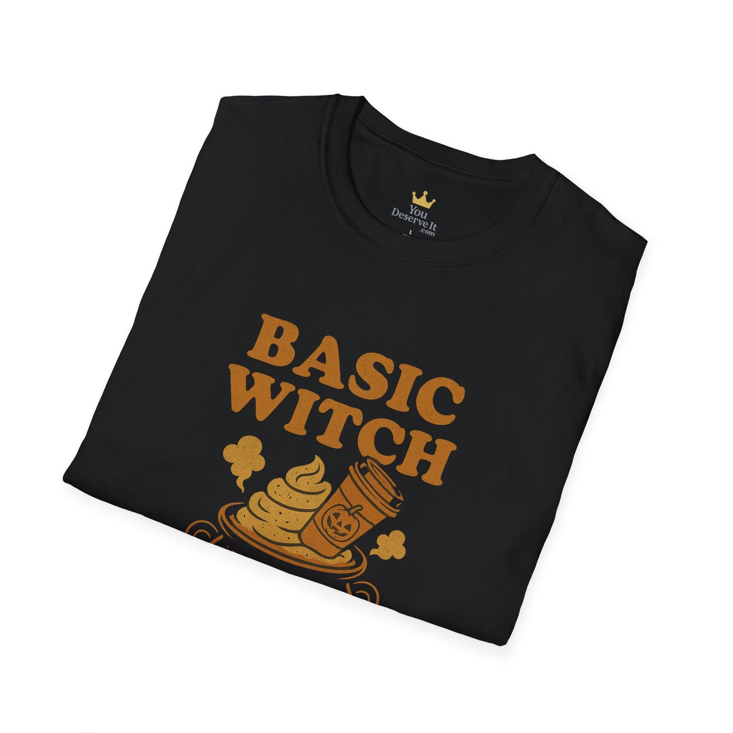 Basic Witch Halloween Shirt | Funny Fall PSL Cauldron Tee | Pumpkin Spice Sarcasm T-Shirt