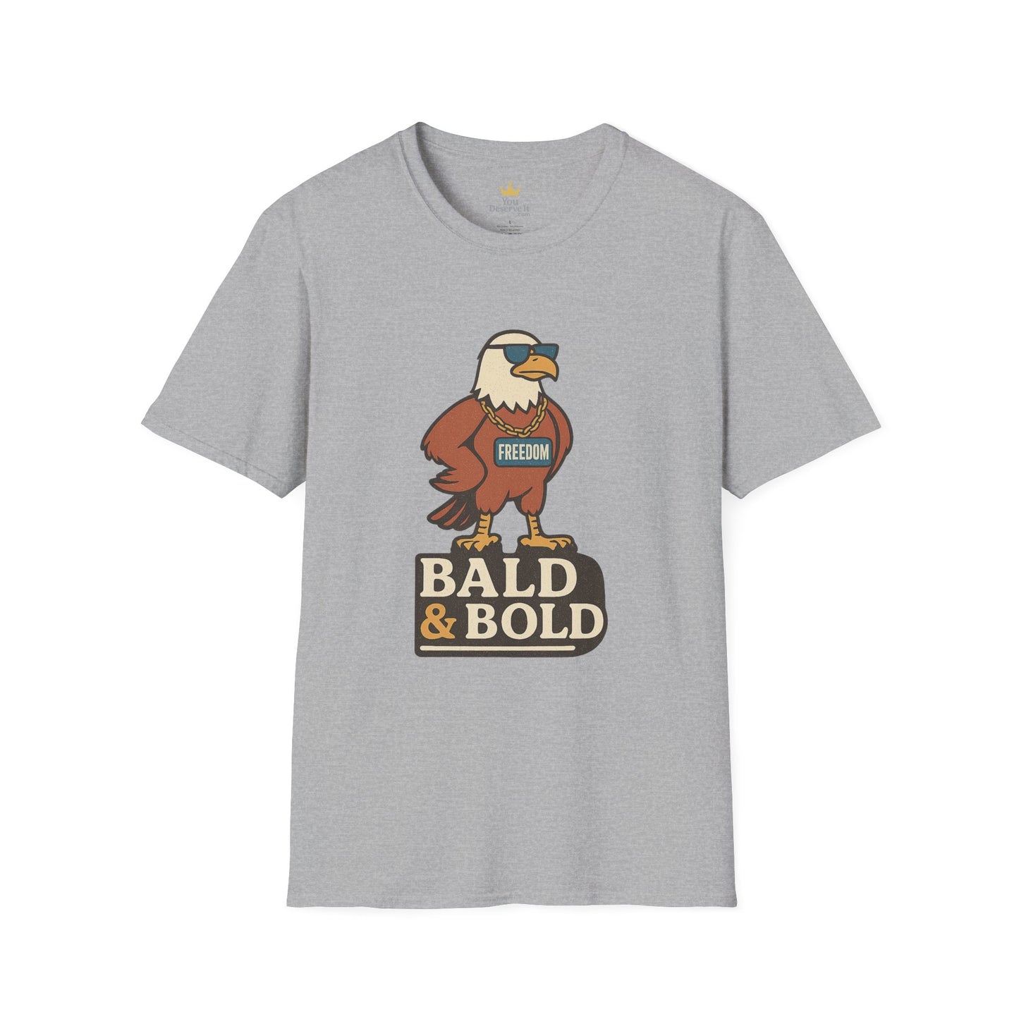 Bald & Bold | Patriotic Eagle Freedom Tee