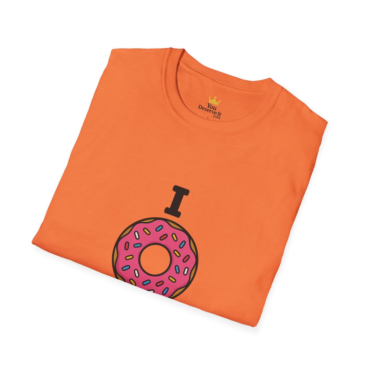I Donut Care | Funny Pink Sprinkle Donut Shirt