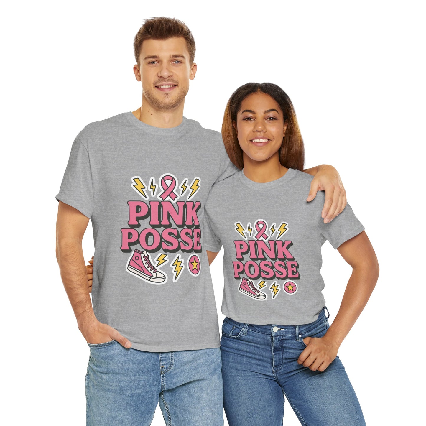 Pink Posse | Retro Breast Cancer Awareness Tee