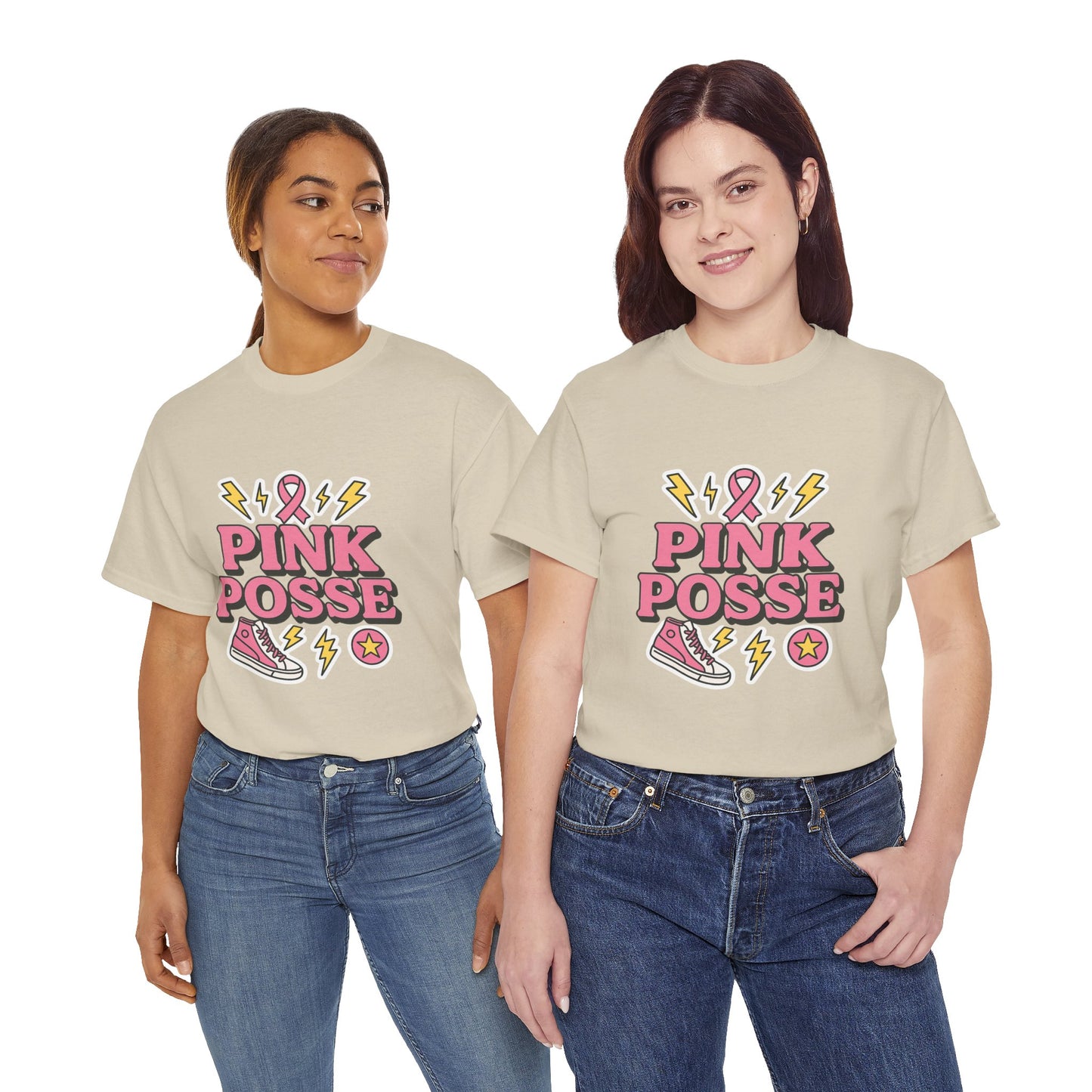 Pink Posse | Retro Breast Cancer Awareness Tee