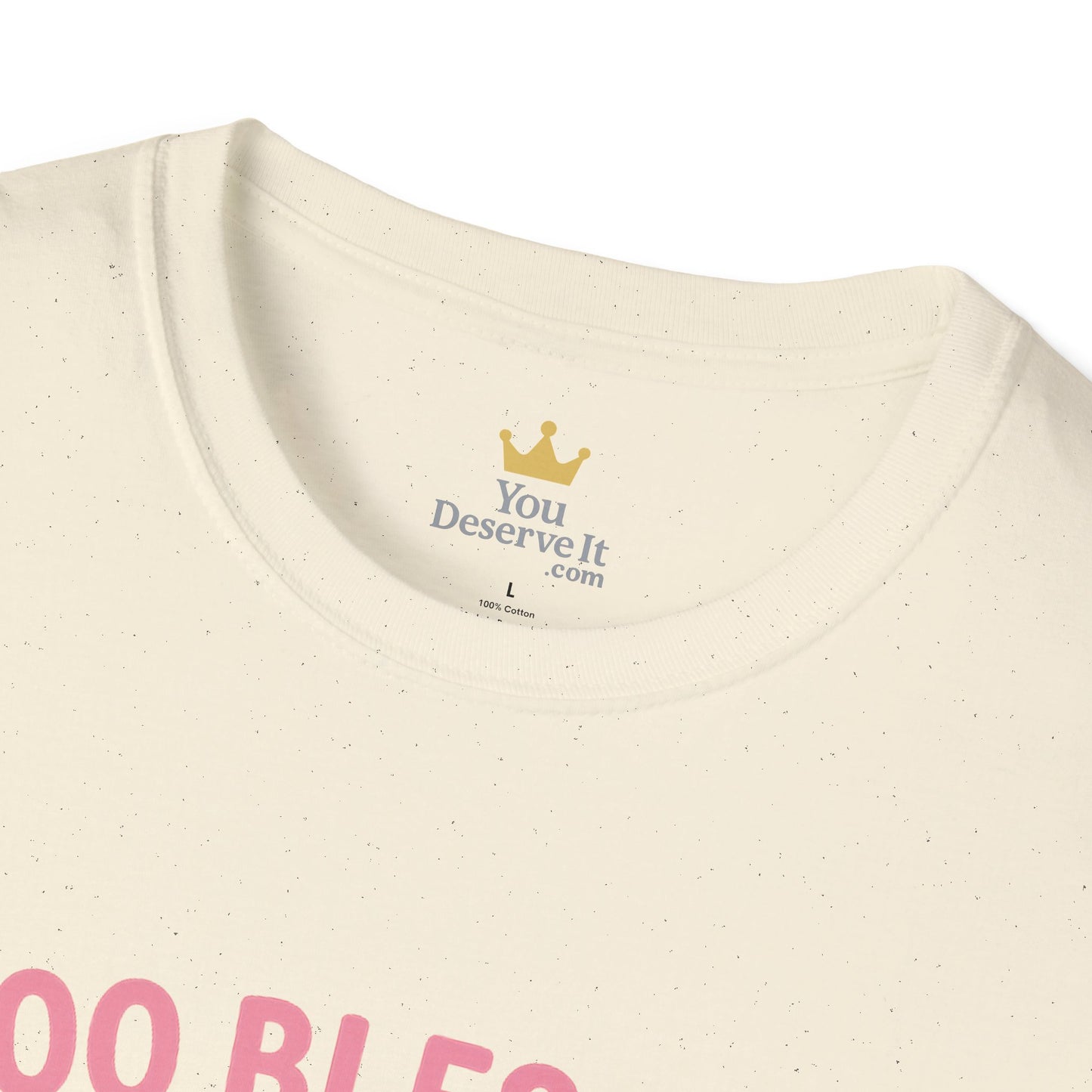 Too Blessed to Be Stressed (But Still Tired) | Breast Cancer Awareness Tee