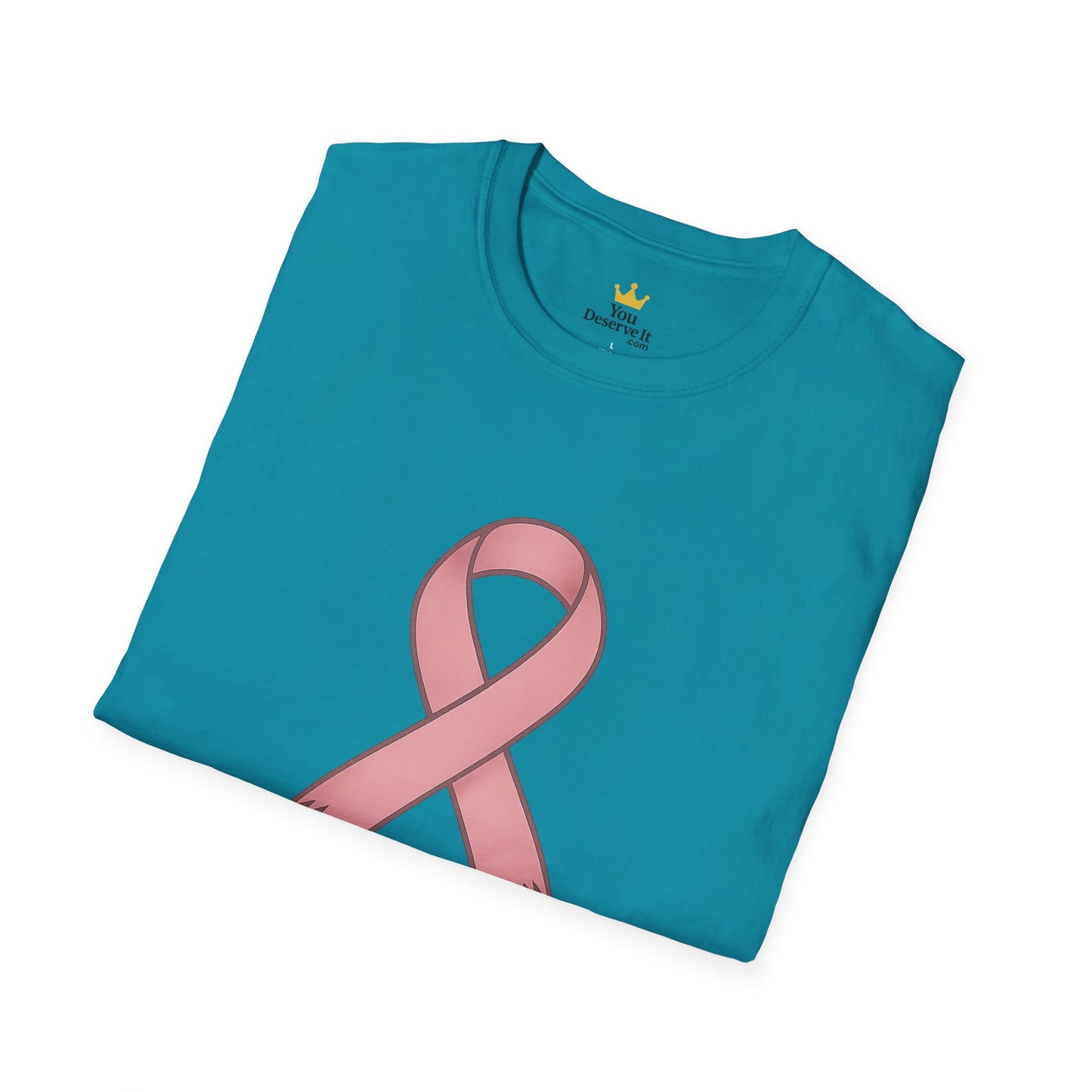 Unribboned Not Unbroken Shirt | Pink Ribbon Cancer Awareness Tee for Survivors & Fighters
