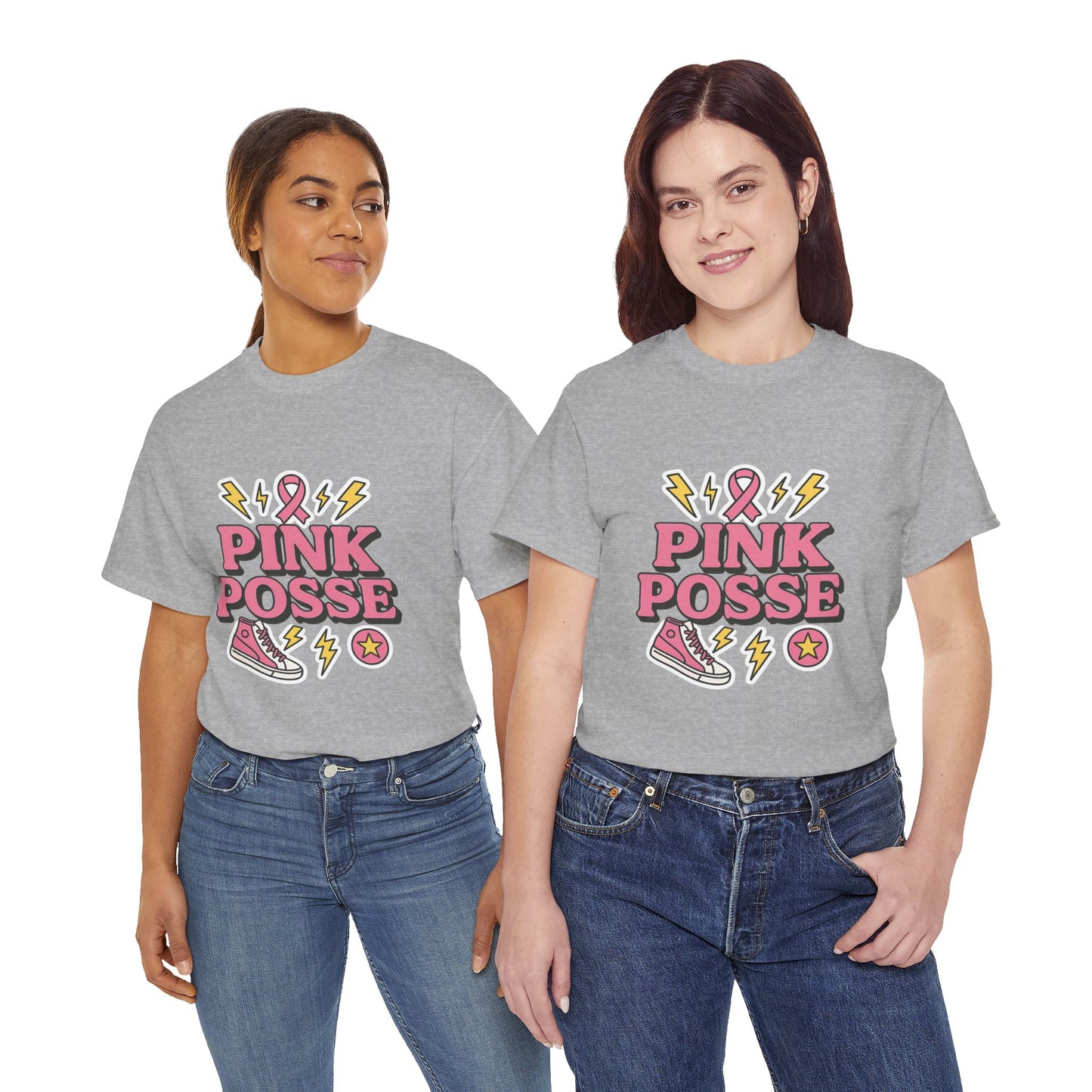 Pink Posse | Retro Breast Cancer Awareness Tee