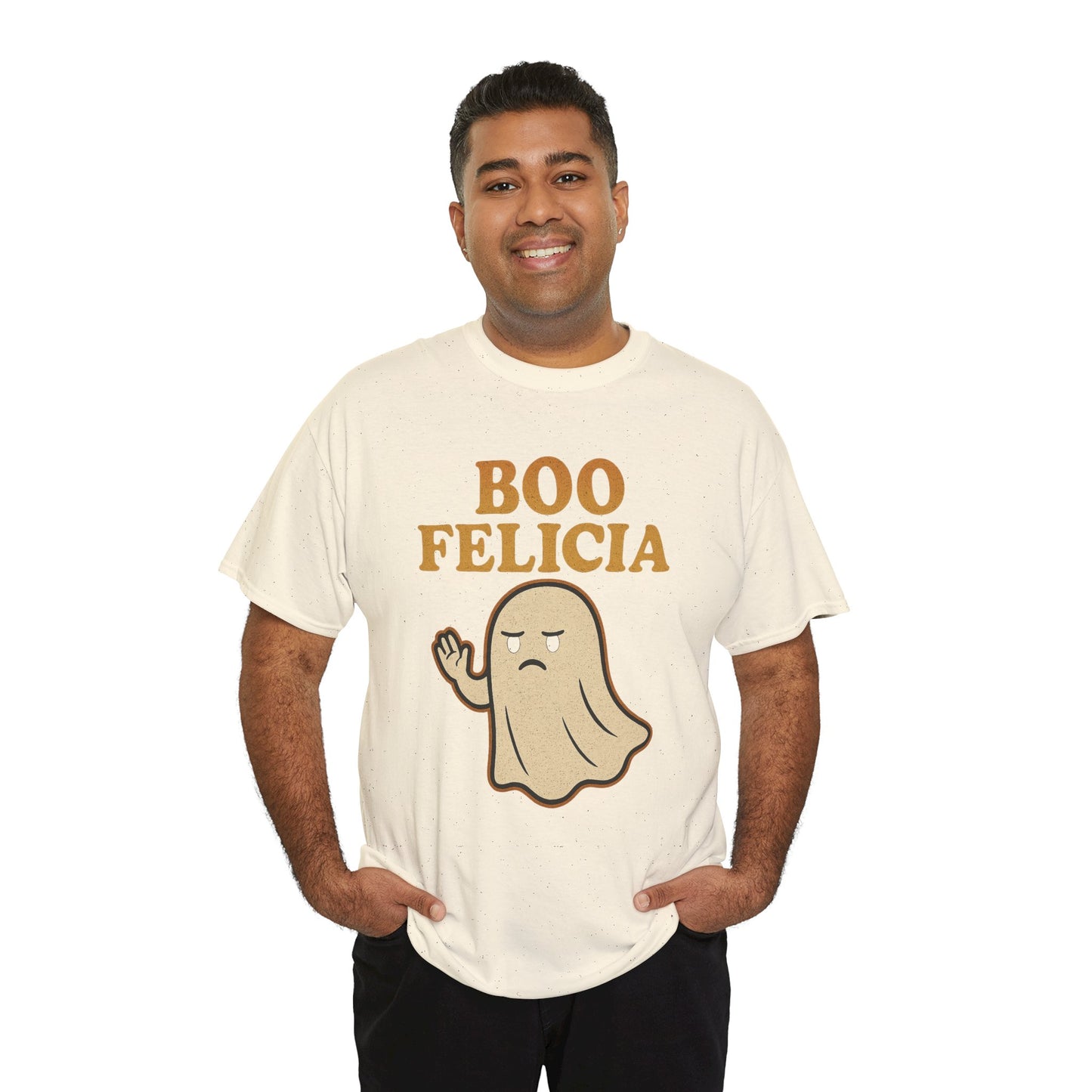 Boo Felicia Shirt | Funny Halloween Ghost T-Shirt for Women & Men