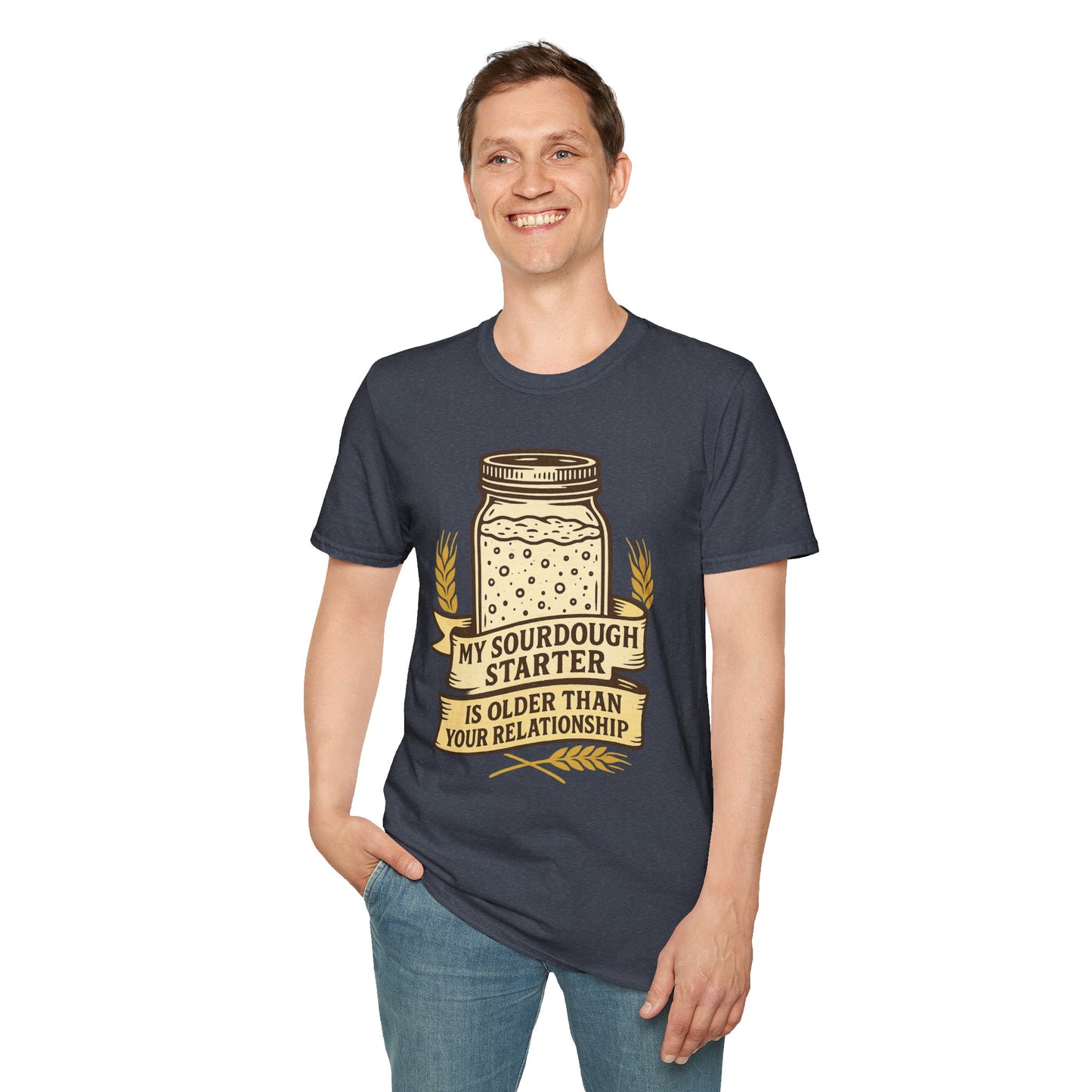My Sourdough Starter Is Older Than Your Relationship – Vintage Bread Lover T-Shirt
