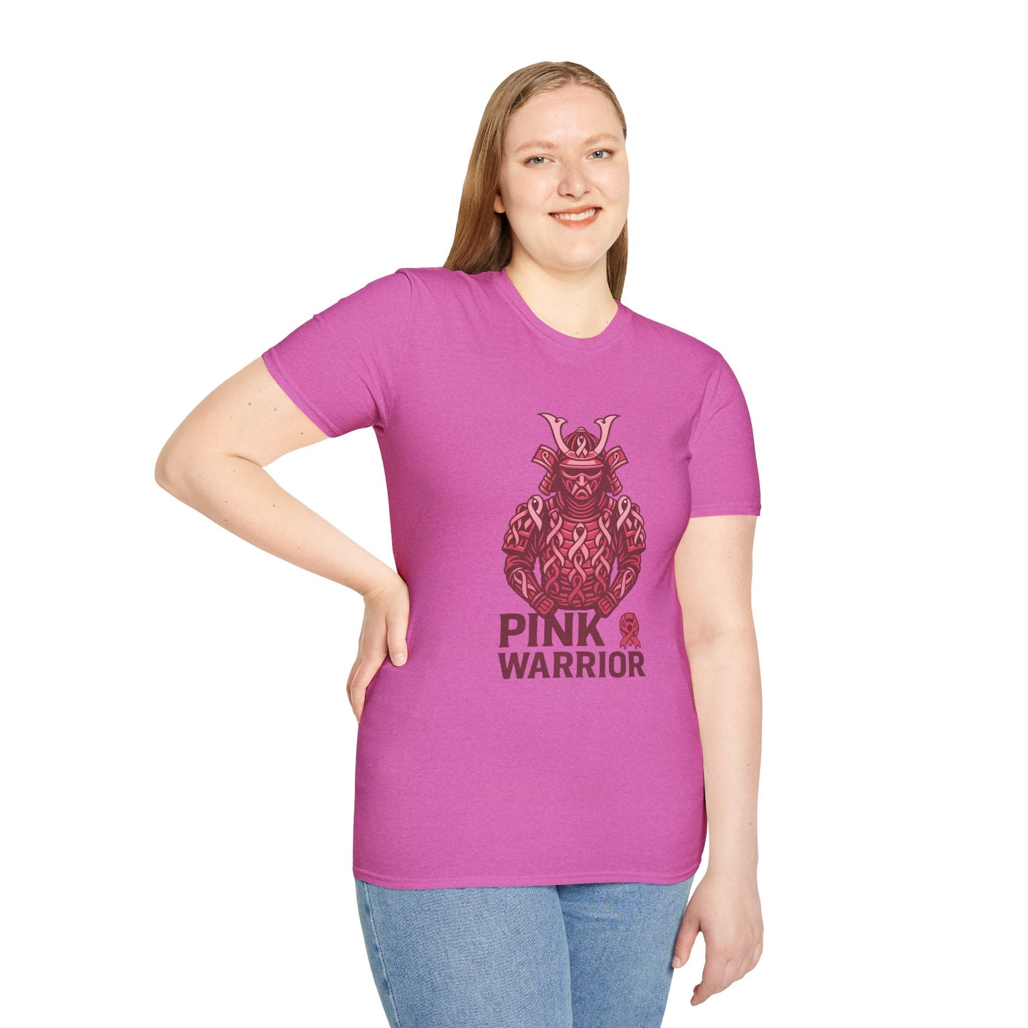 Pink Warrior Samurai T-Shirt | Breast Cancer Awareness Shirt for Fighters and Supporters