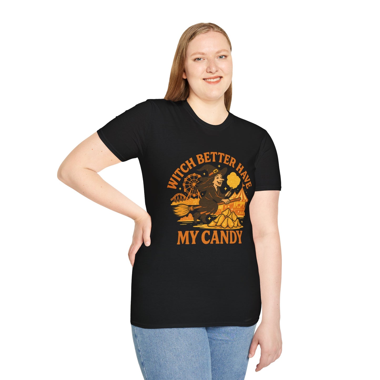 Witch Better Have My Candy Halloween Shirt | Funny Retro Witch Tee for Fall and Trick-or-Treat Lovers