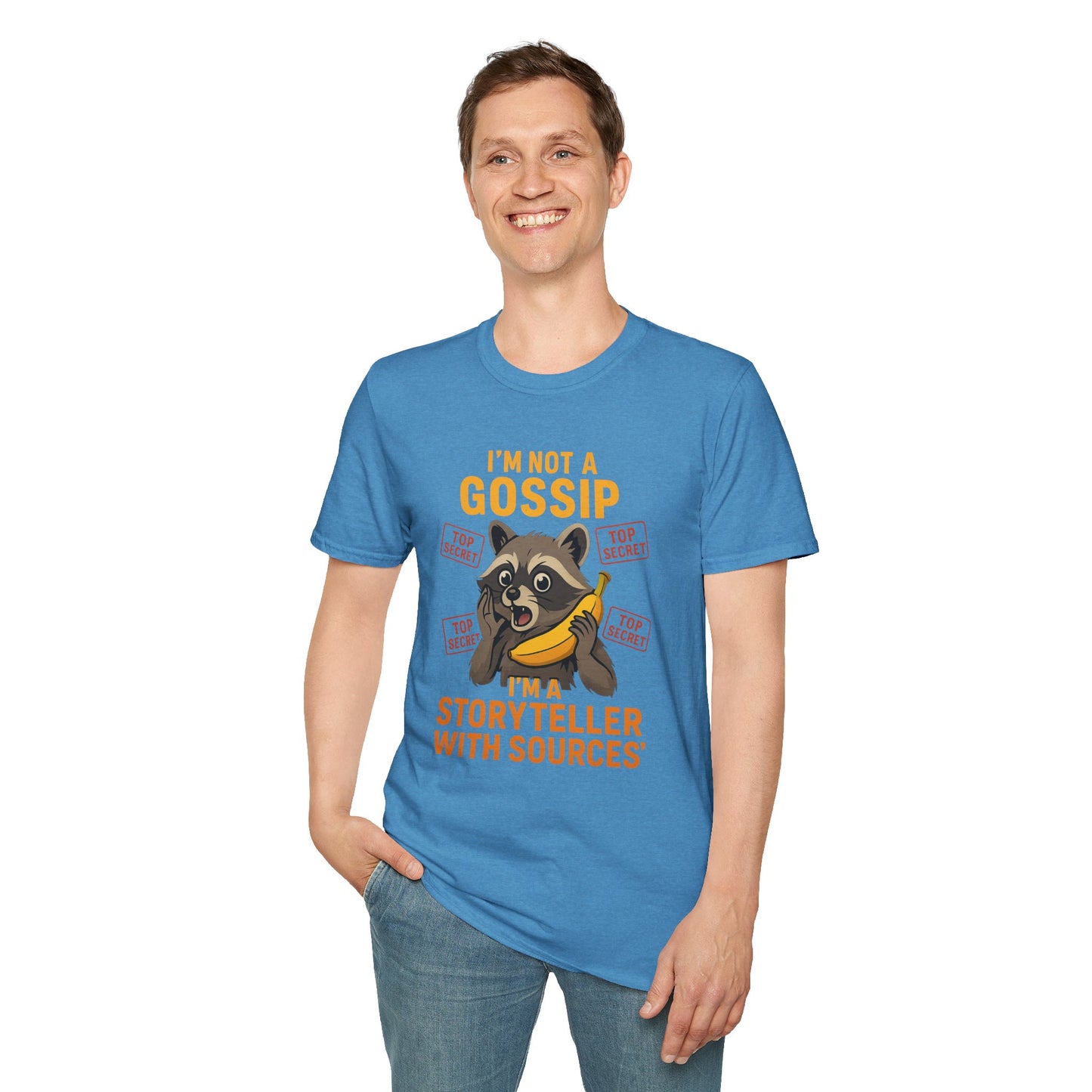 Funny Animal T-Shirt, I'm Not a Gossip Storyteller Tee, Gift for Animal Lovers, Casual Wear, Humorous Tees