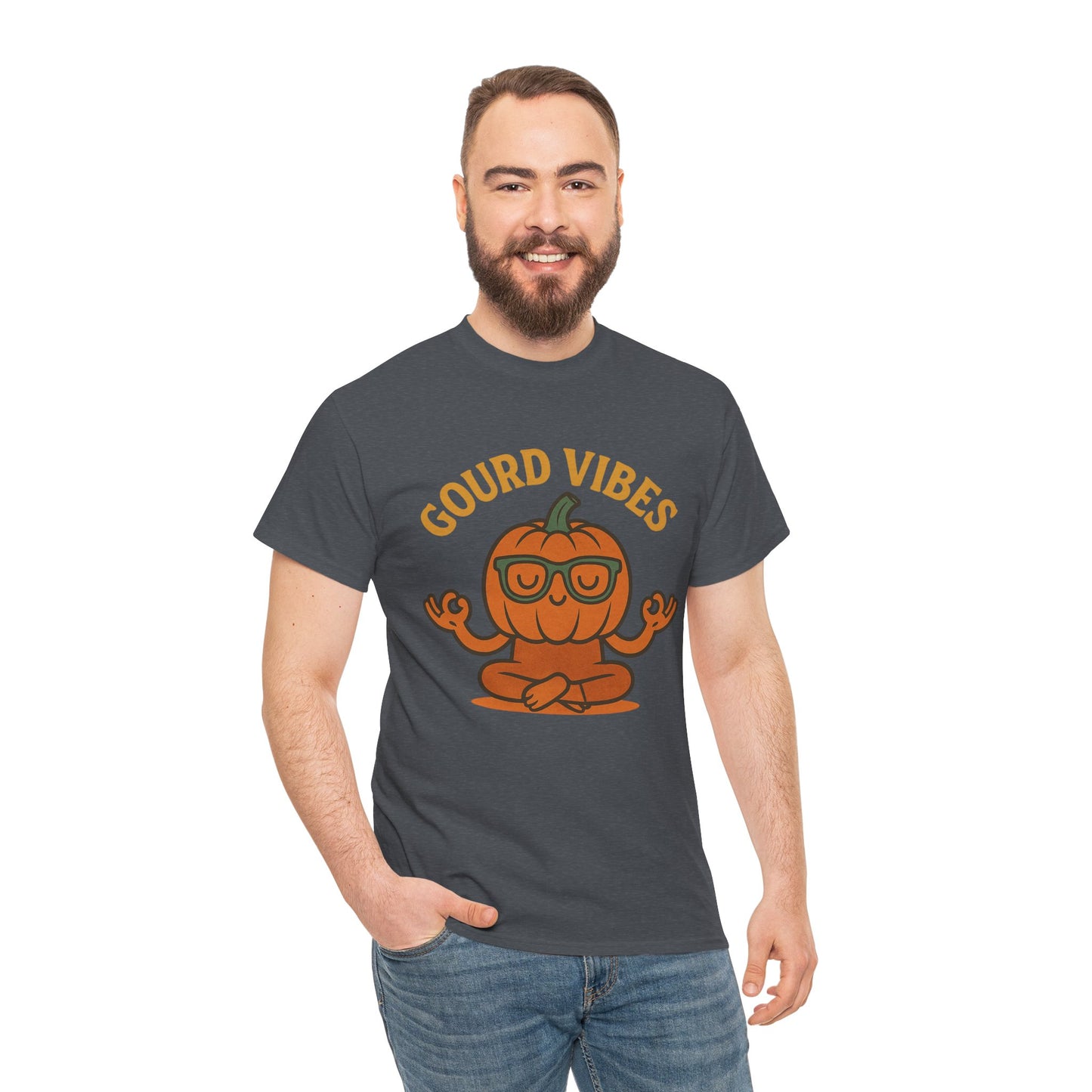 Gourd Vibes Only | Zen Pumpkin Fall Shirt