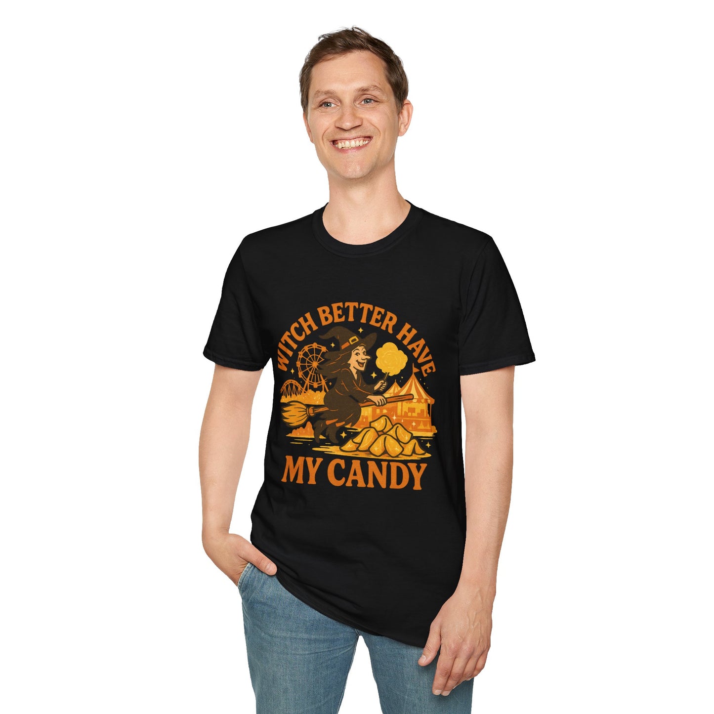 Witch Better Have My Candy Halloween Shirt | Funny Retro Witch Tee for Fall and Trick-or-Treat Lovers