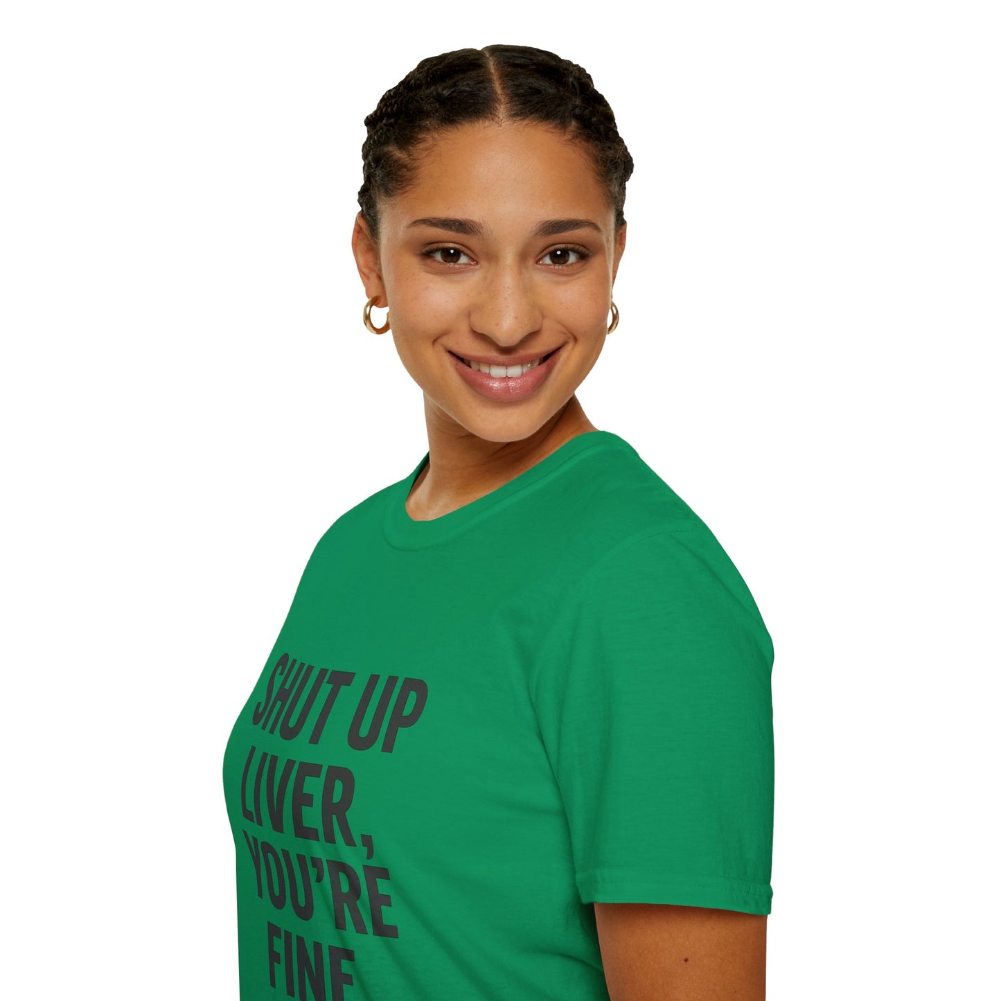 Shut Up Liver You're Fine T-Shirt | Funny Drinking Tee for Party People & Weekend Warriors