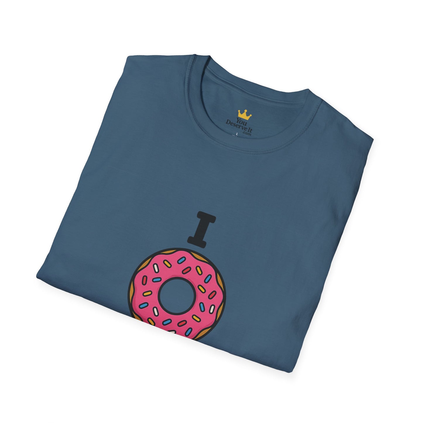 I Donut Care | Funny Pink Sprinkle Donut Shirt