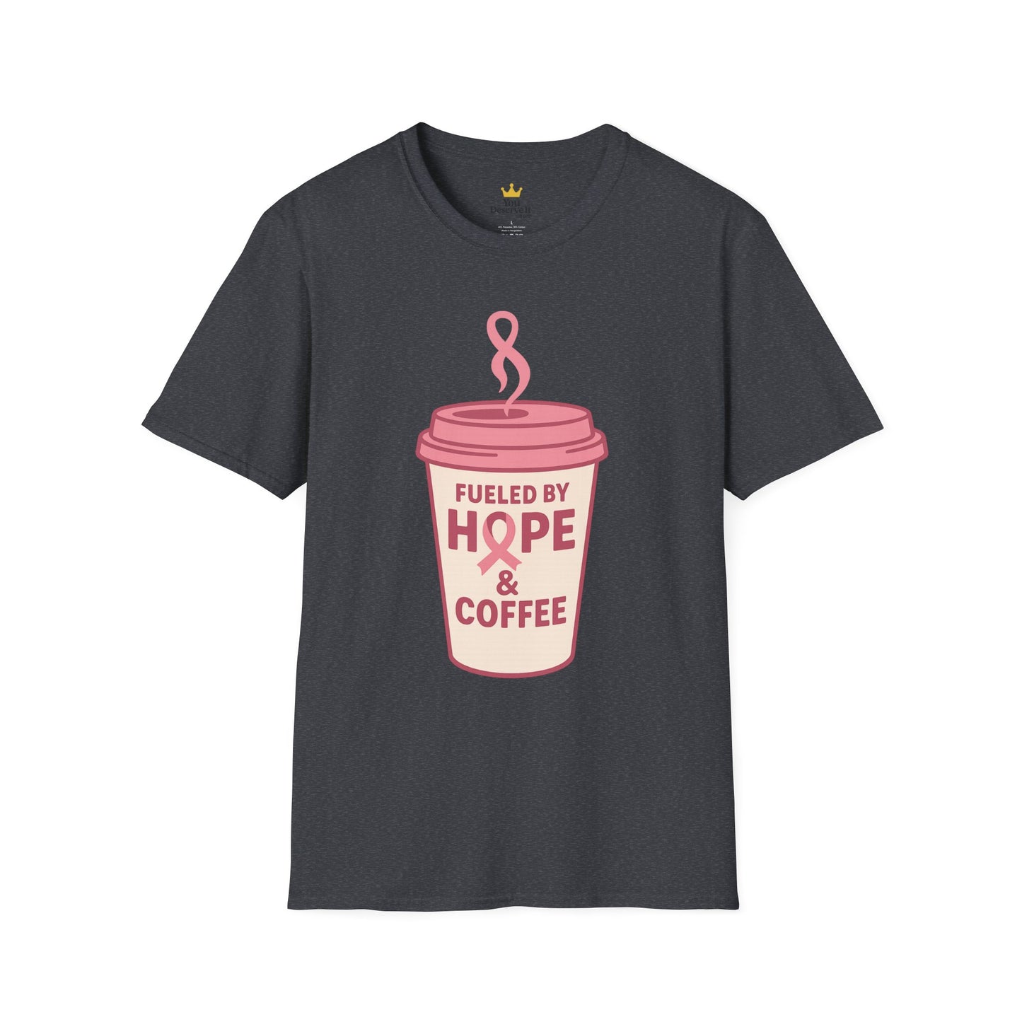 Fueled by Hope & Coffee | Inspirational Graphic Tee