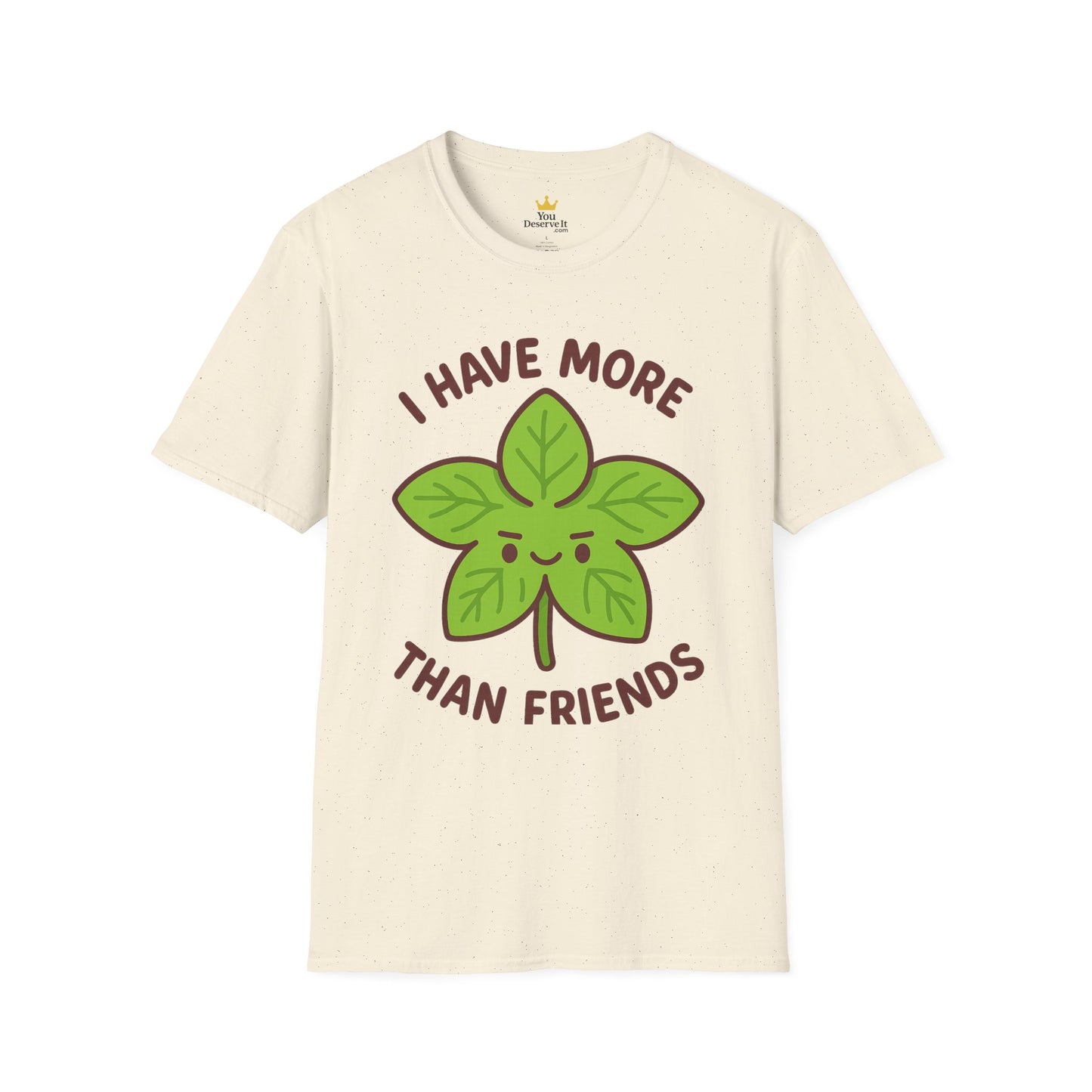 I Have More Basil Than Friends – Cute Kawaii Garden T-Shirt