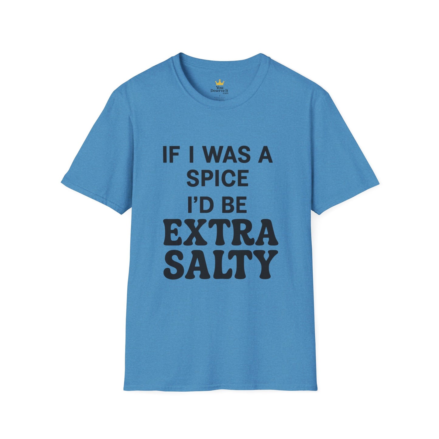 Extra Salty Shirt | Sarcastic Funny Spice Quote T-Shirt for Sass Queens