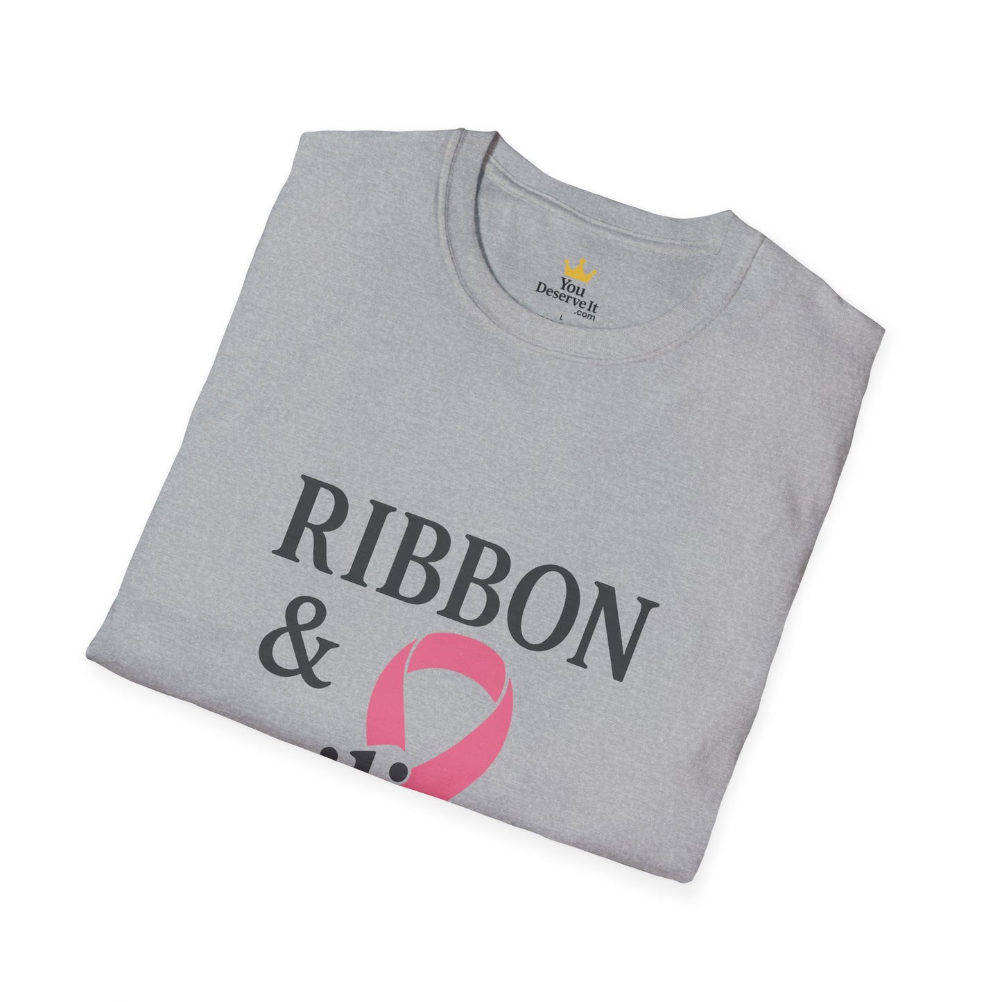 Ribbon and Resilience Breast Cancer Awareness Shirt | Pink Support Tee for Fighters and Survivors