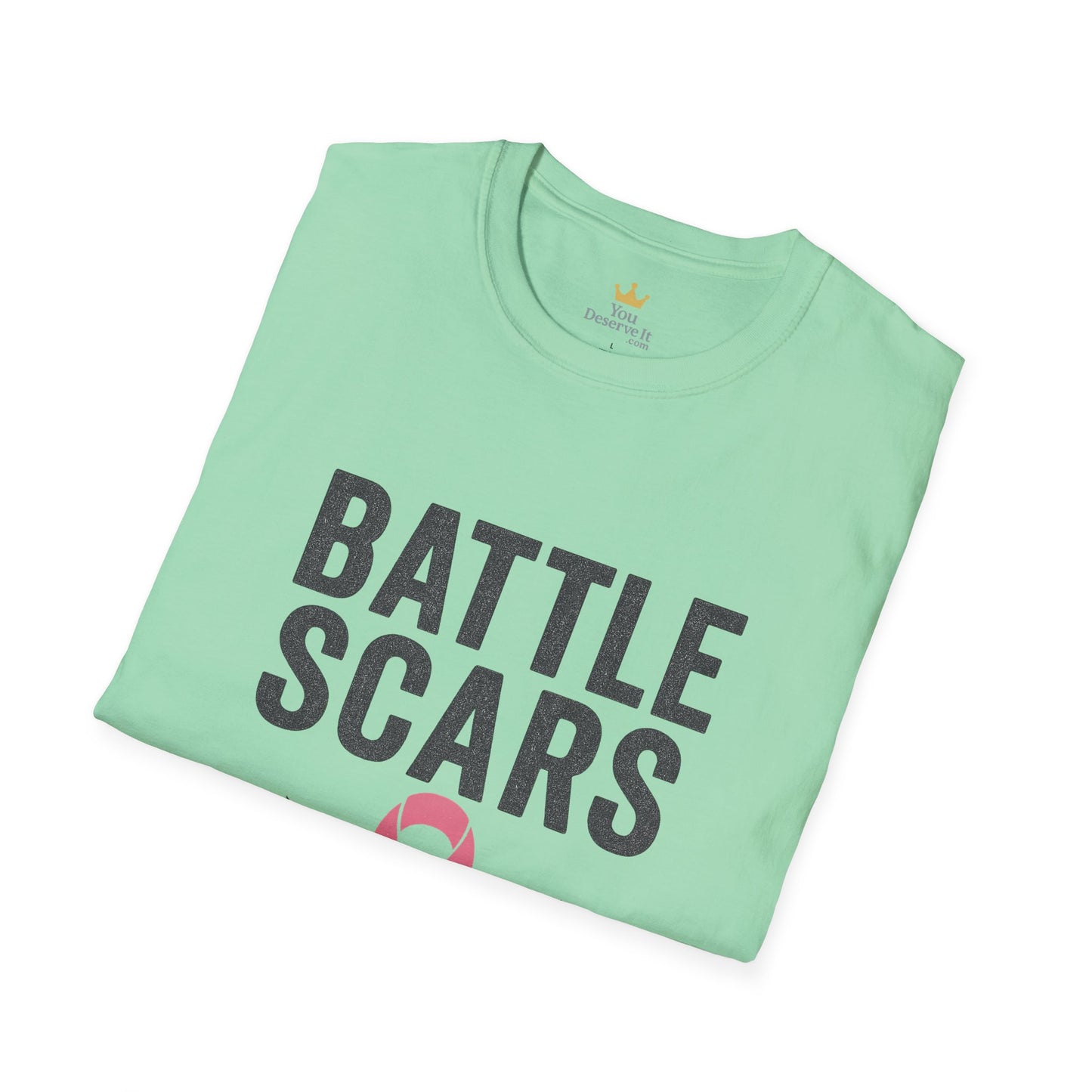 Battle Scars & Badass Vibes | Breast Cancer Warrior Tee