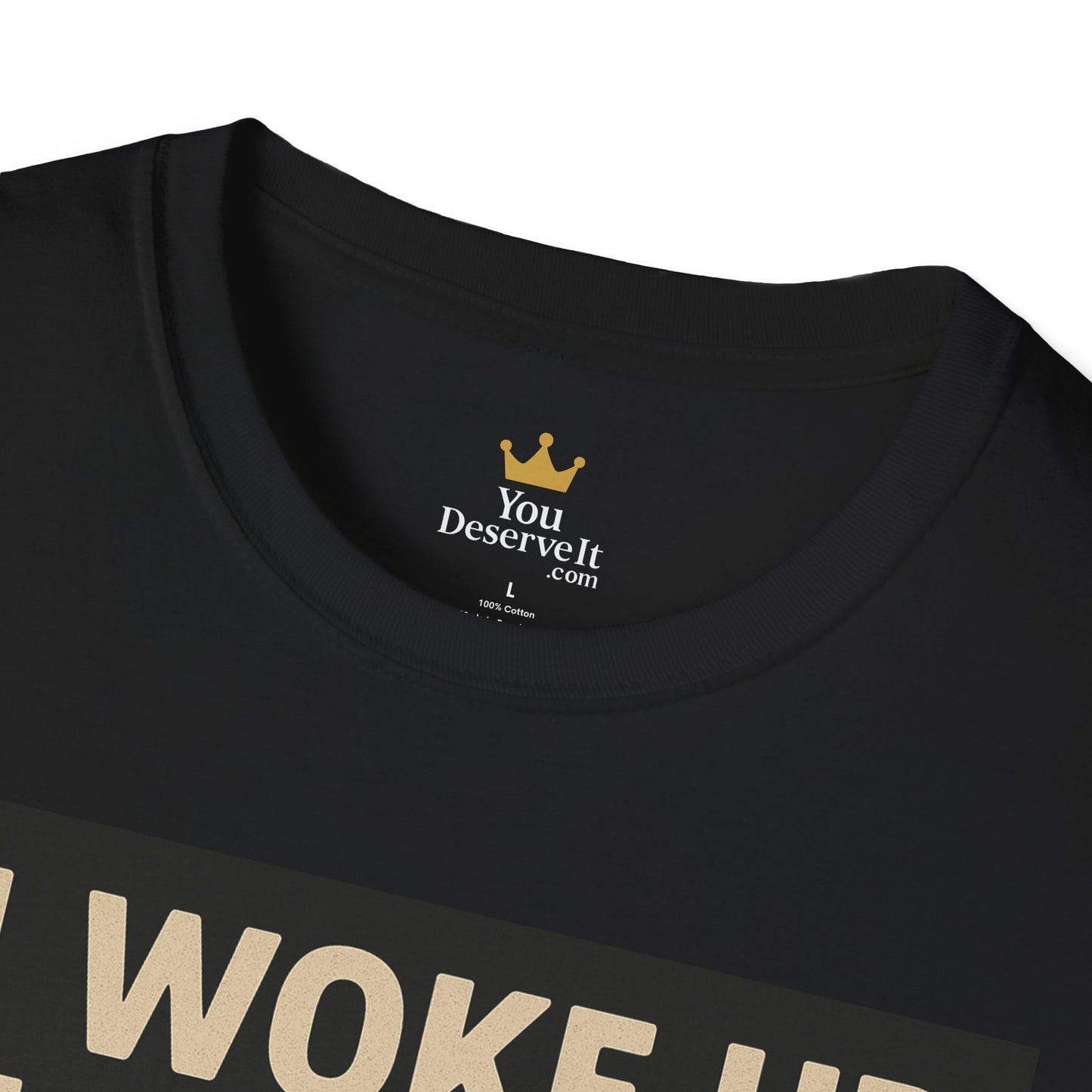 I Woke Up Like This Tired Zombie Girl Shirt | Funny Halloween Exhausted Graphic Tee