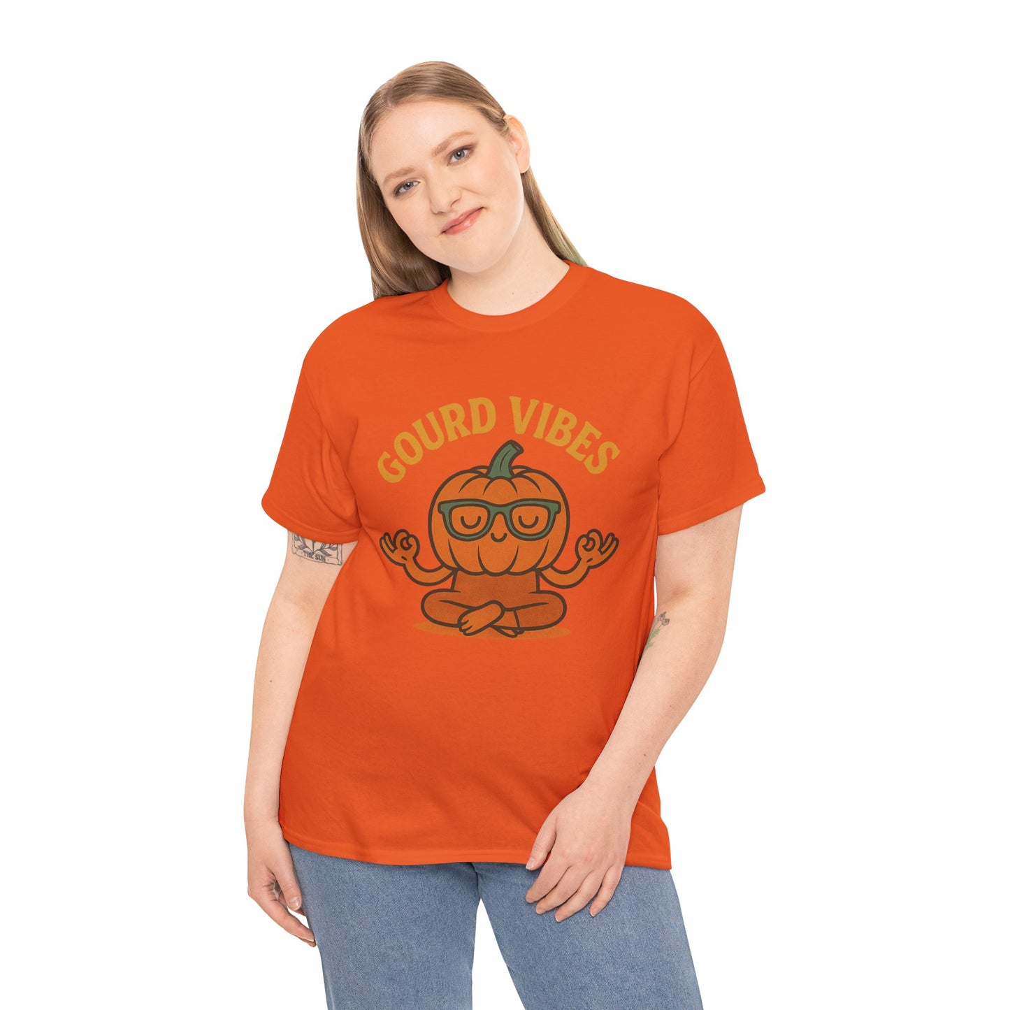 Gourd Vibes Only | Zen Pumpkin Fall Shirt