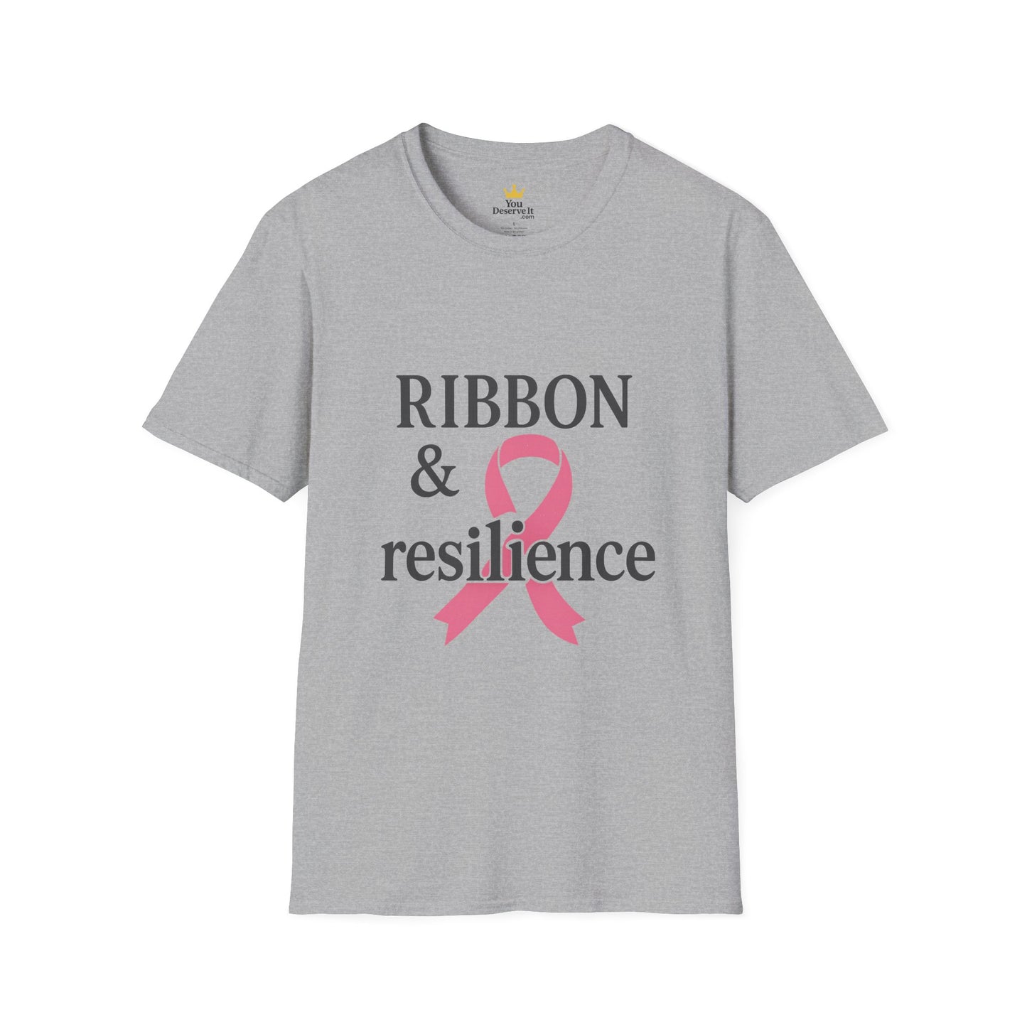 Ribbon and Resilience Breast Cancer Awareness Shirt | Pink Support Tee for Fighters and Survivors