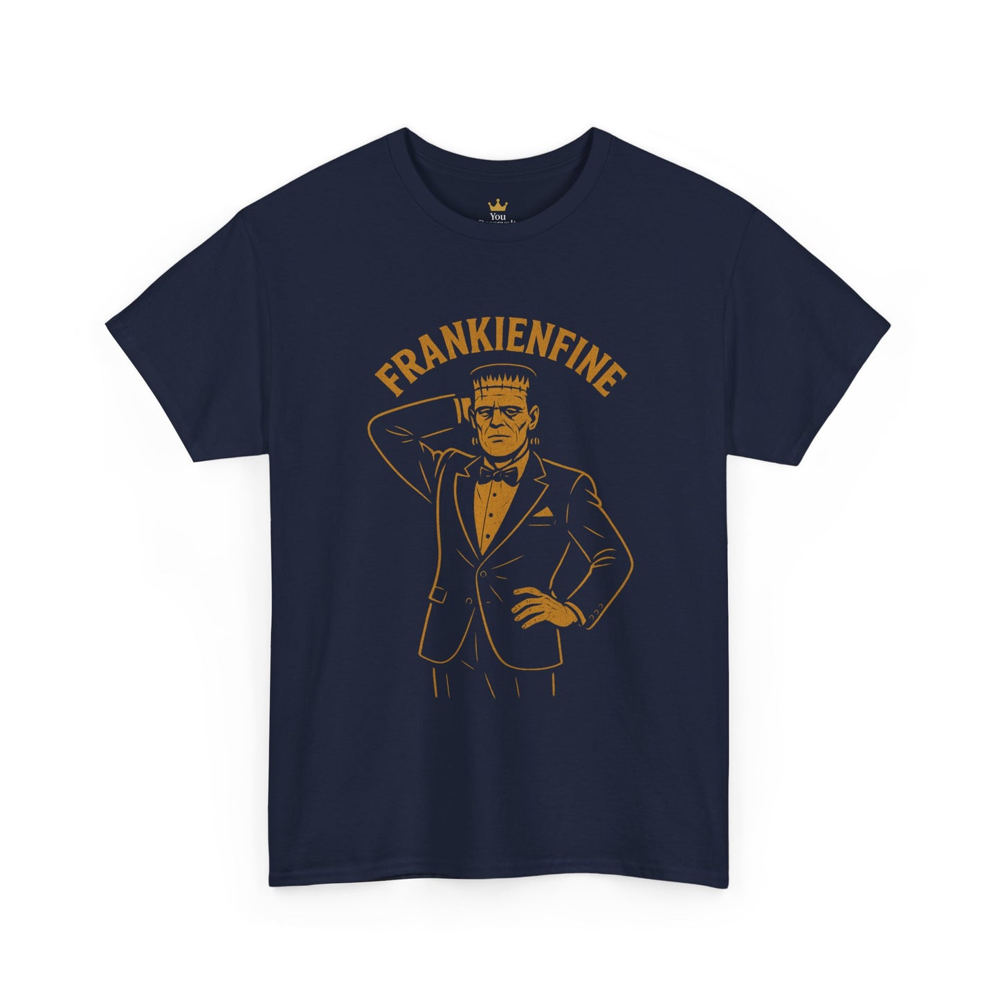 FRANKIENFINE | Suave Frankenstein Halloween Tee