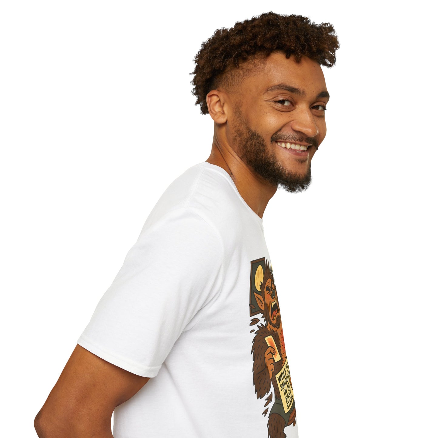 Werewolf Waxing Humor T-Shirt – “Wolf to Smooth” Spa Comedy Design