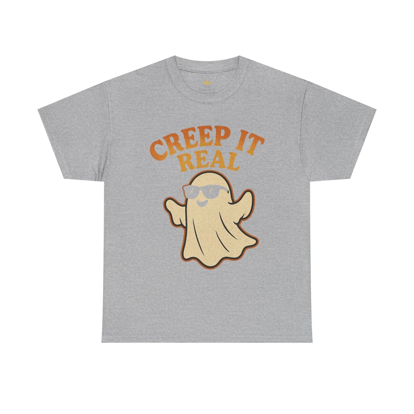 Creep It Real Shirt | Funny Halloween Ghost T-Shirt with Sunglasses