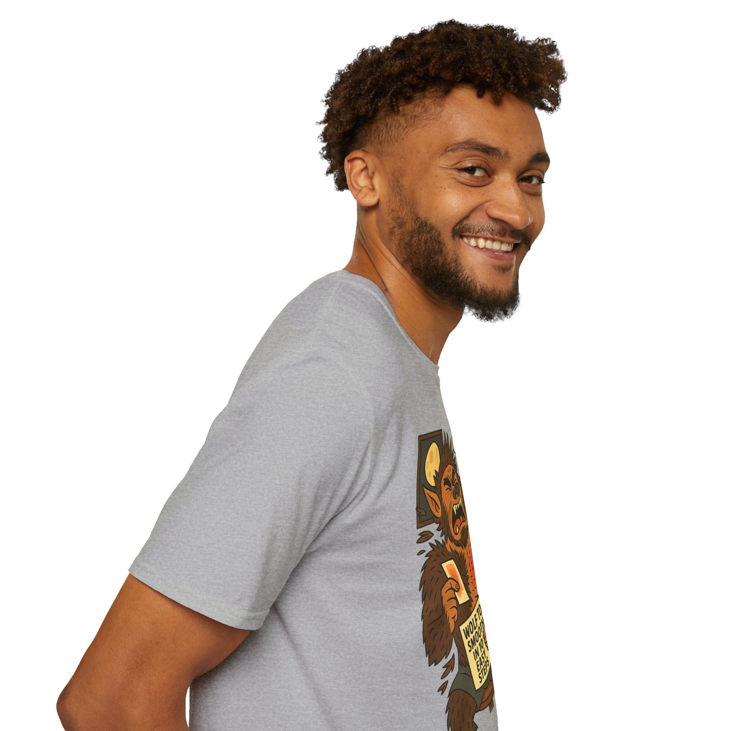 Werewolf Waxing Humor T-Shirt – “Wolf to Smooth” Spa Comedy Design