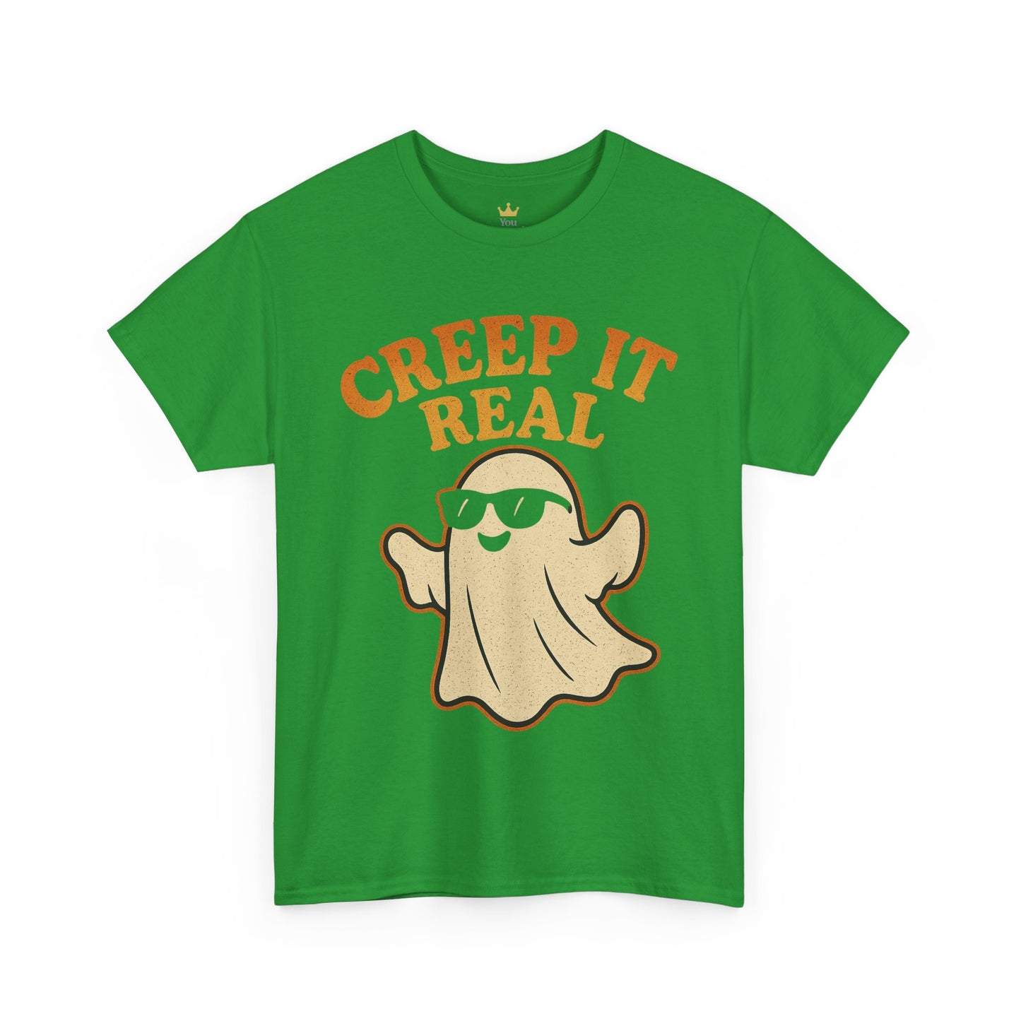 Creep It Real Shirt | Funny Halloween Ghost T-Shirt with Sunglasses