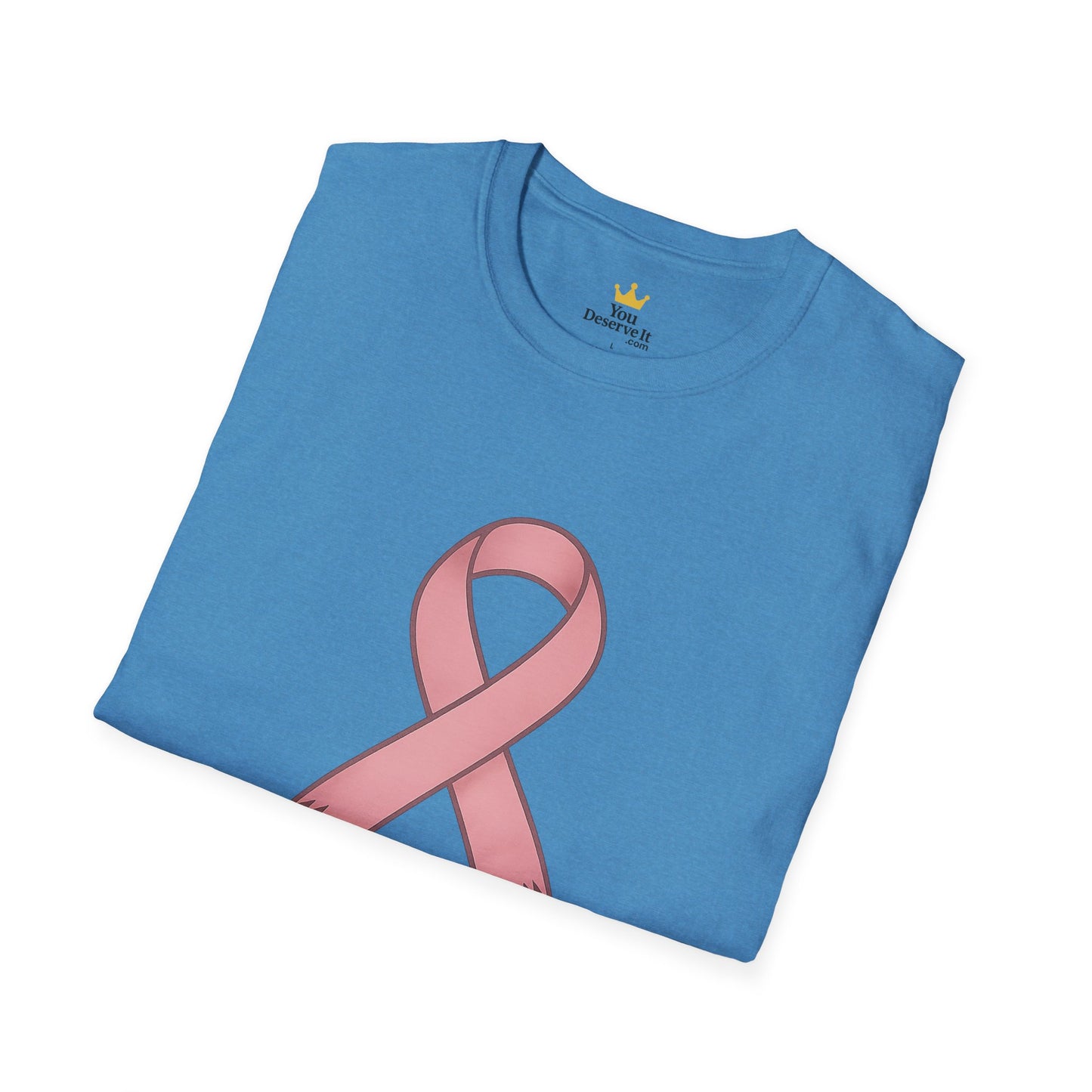 Unribboned Not Unbroken Shirt | Pink Ribbon Cancer Awareness Tee for Survivors & Fighters