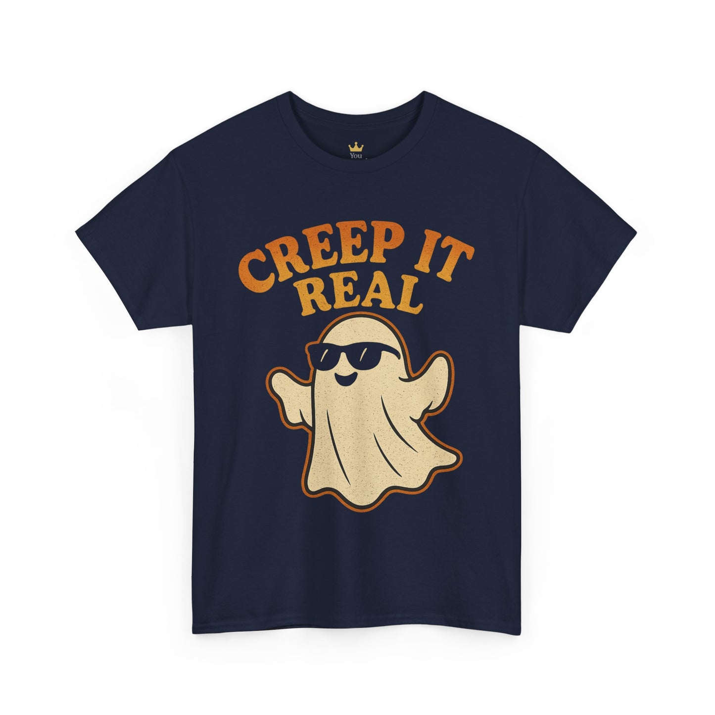 Creep It Real Shirt | Funny Halloween Ghost T-Shirt with Sunglasses