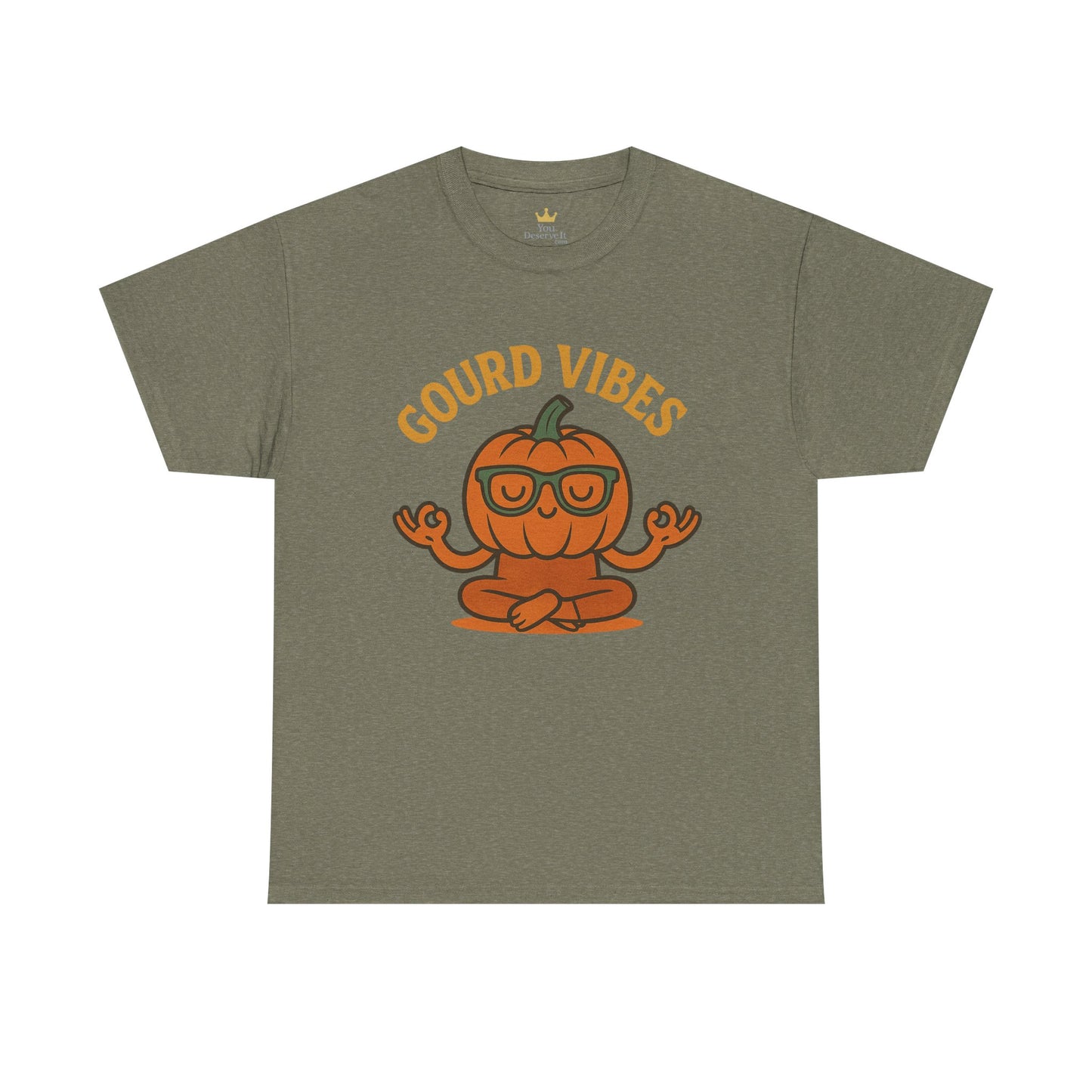Gourd Vibes Only | Zen Pumpkin Fall Shirt