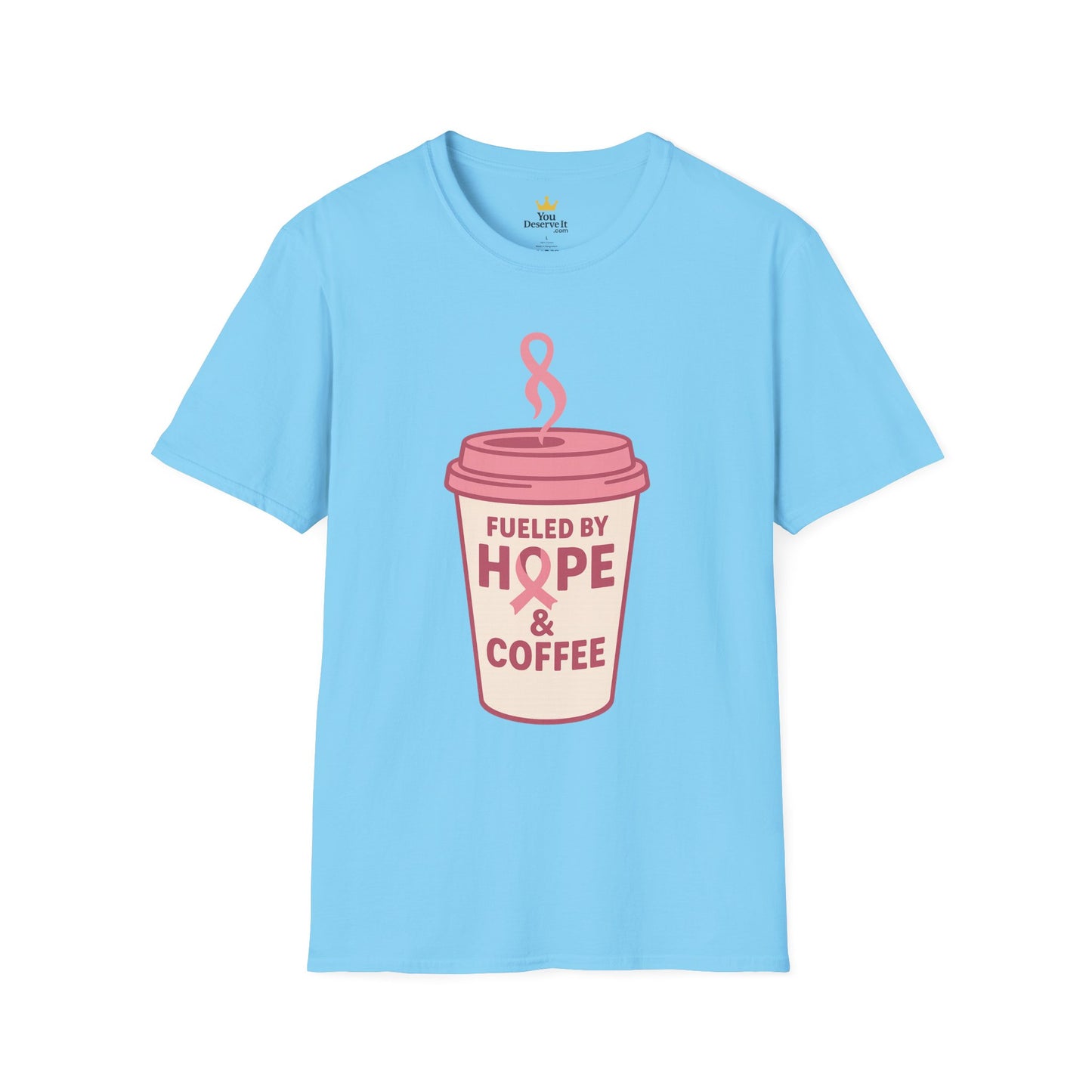 Fueled by Hope & Coffee | Inspirational Graphic Tee