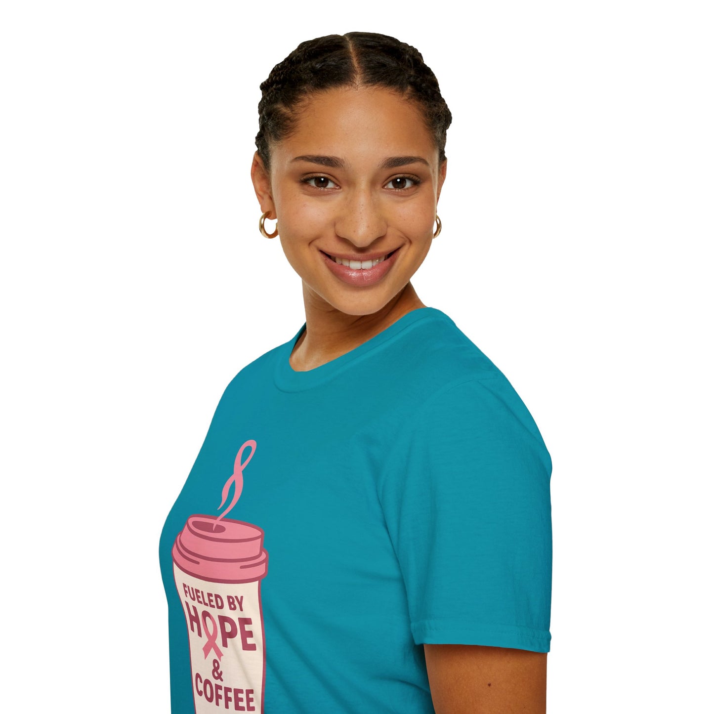 Fueled by Hope & Coffee | Inspirational Graphic Tee